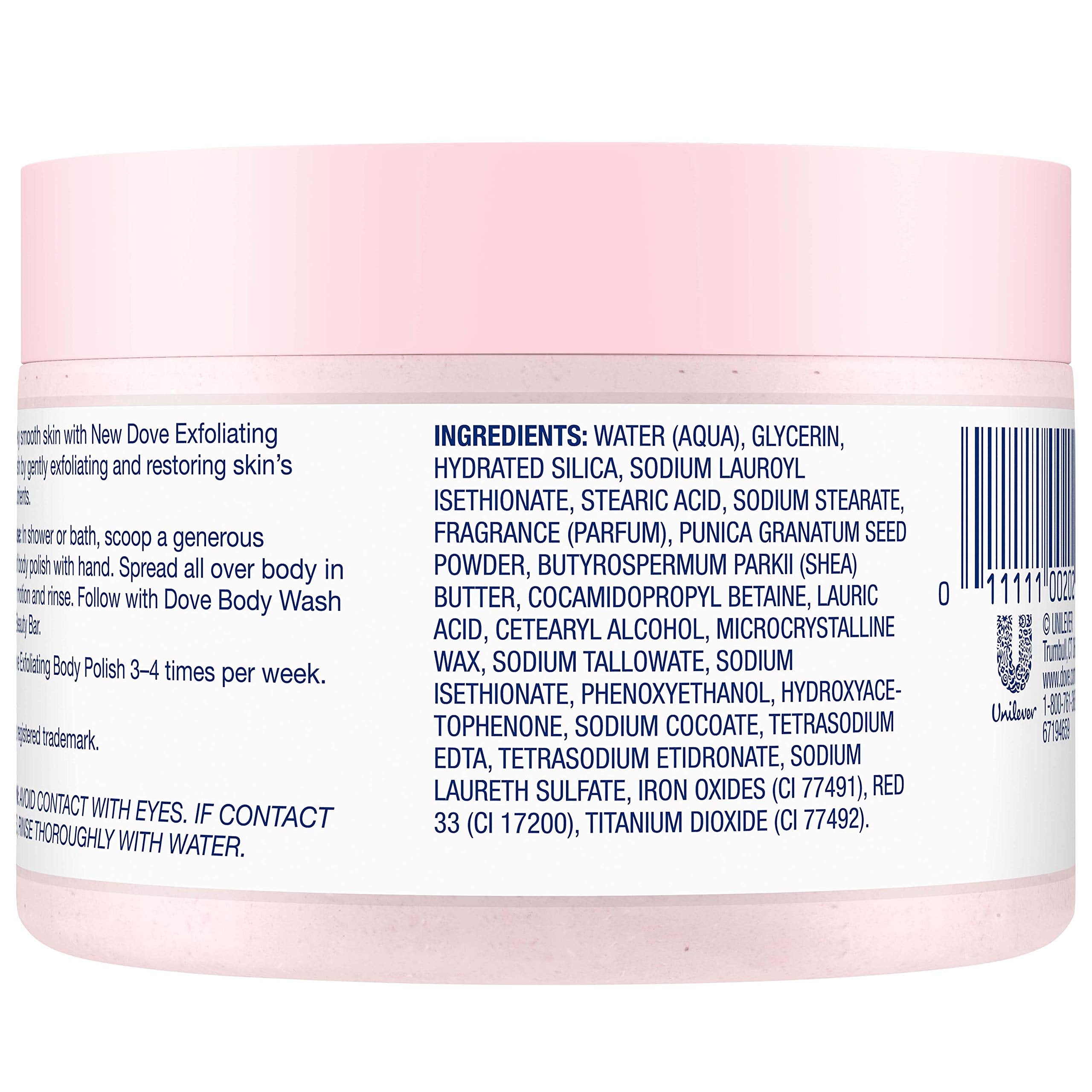 Elefair Tech Dove Exfoliating Body Polish Scrub For Silky, Soft Skin - Elefair Tech Official Product View 3