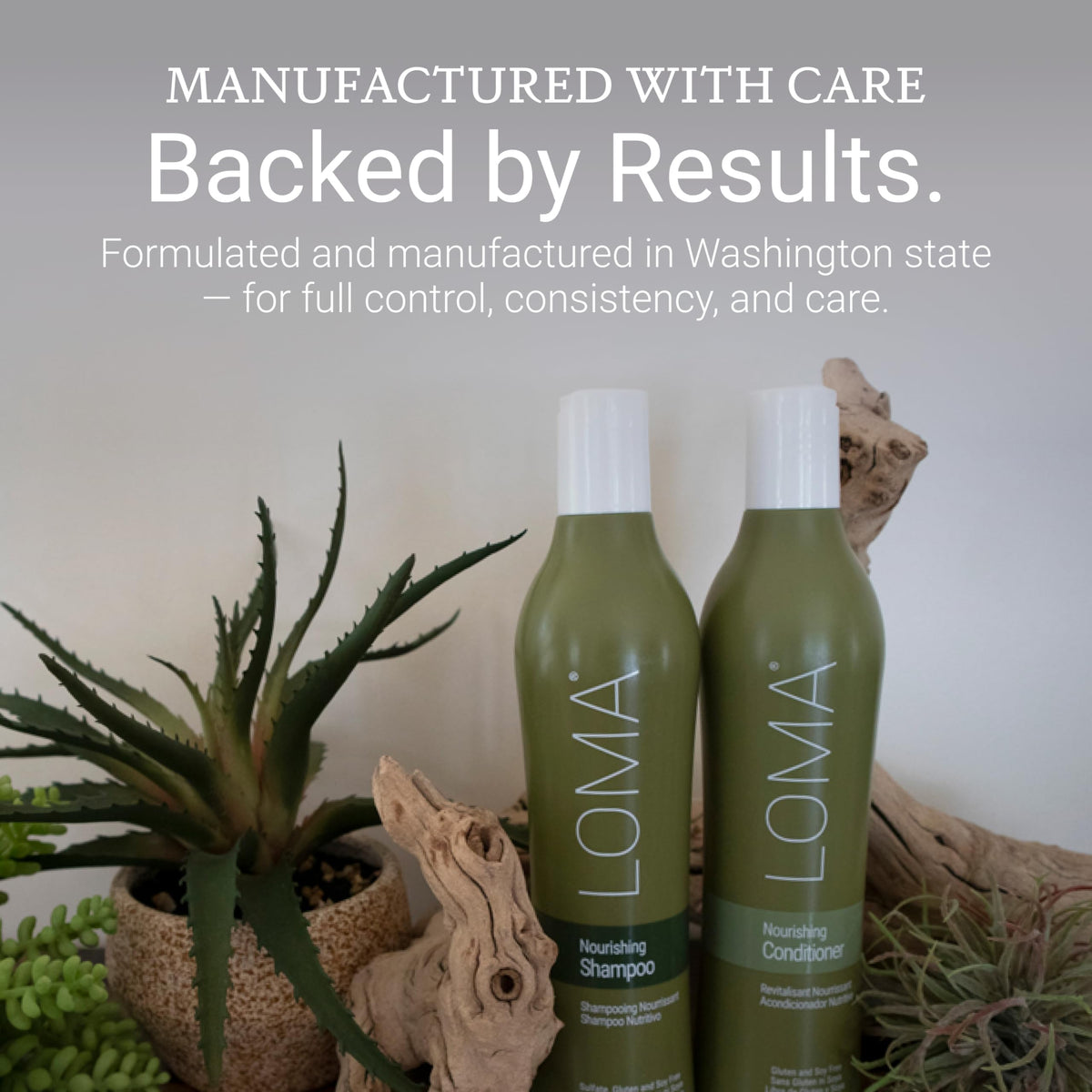 Loma Hair Care Nourishing Shampoo Conditioner Duo - Premium Selection Official Imagery - 8