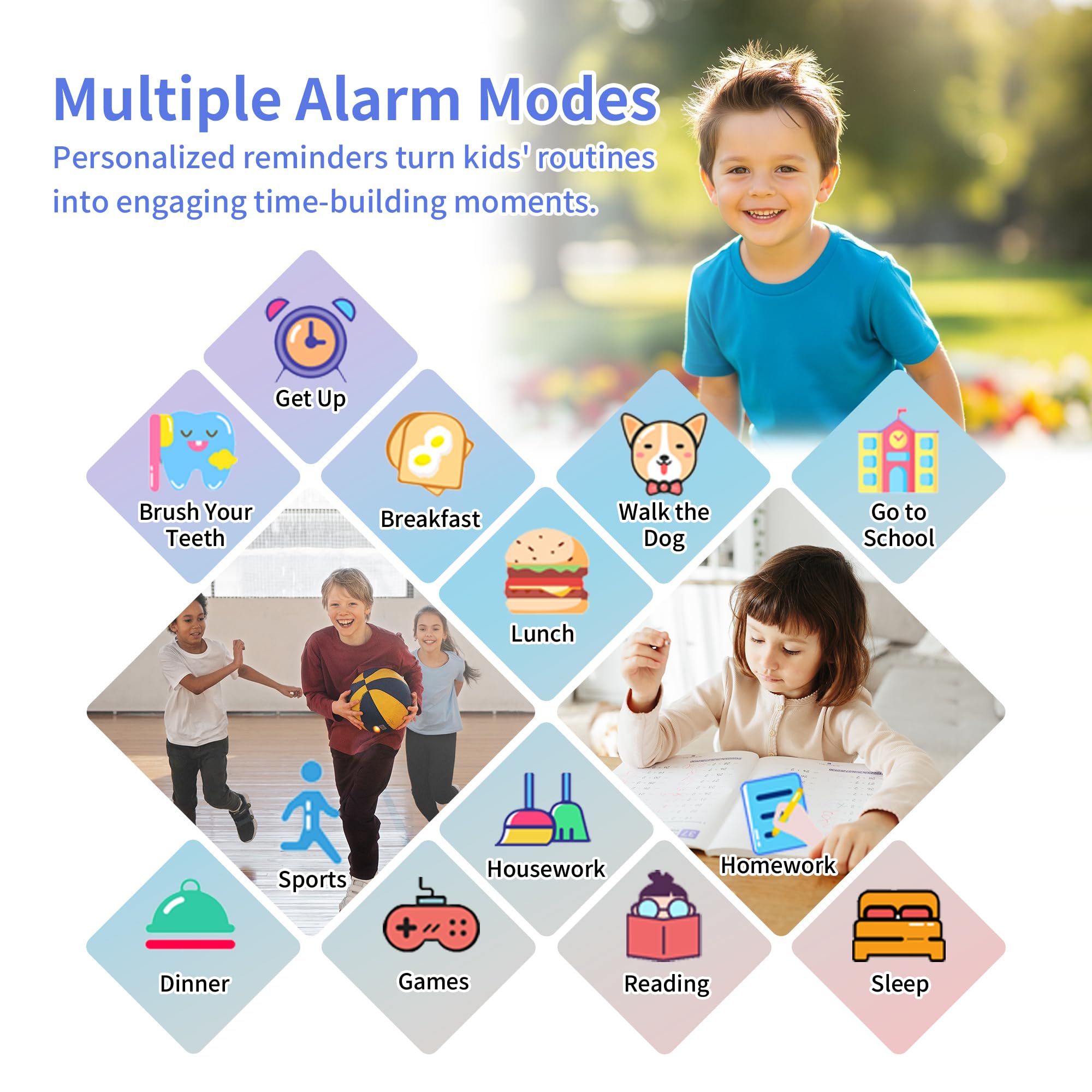Tixpc Smart Watch for Kids with 39 Puzzle Games HD Touch Screen Camera - View 6