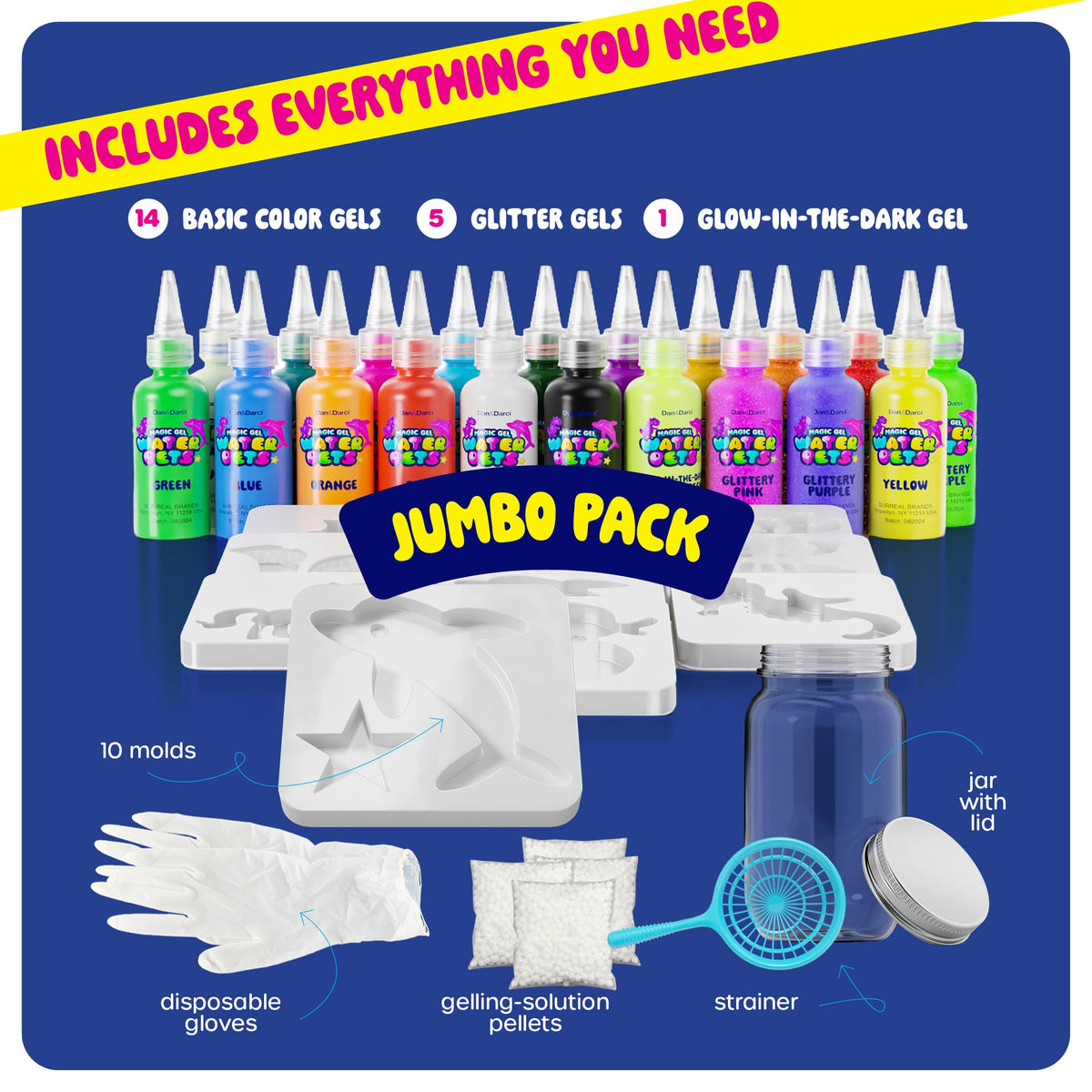 Dan Darci Magic Gel Water Pets Kit - Dan&Darci Official Imagery - 5