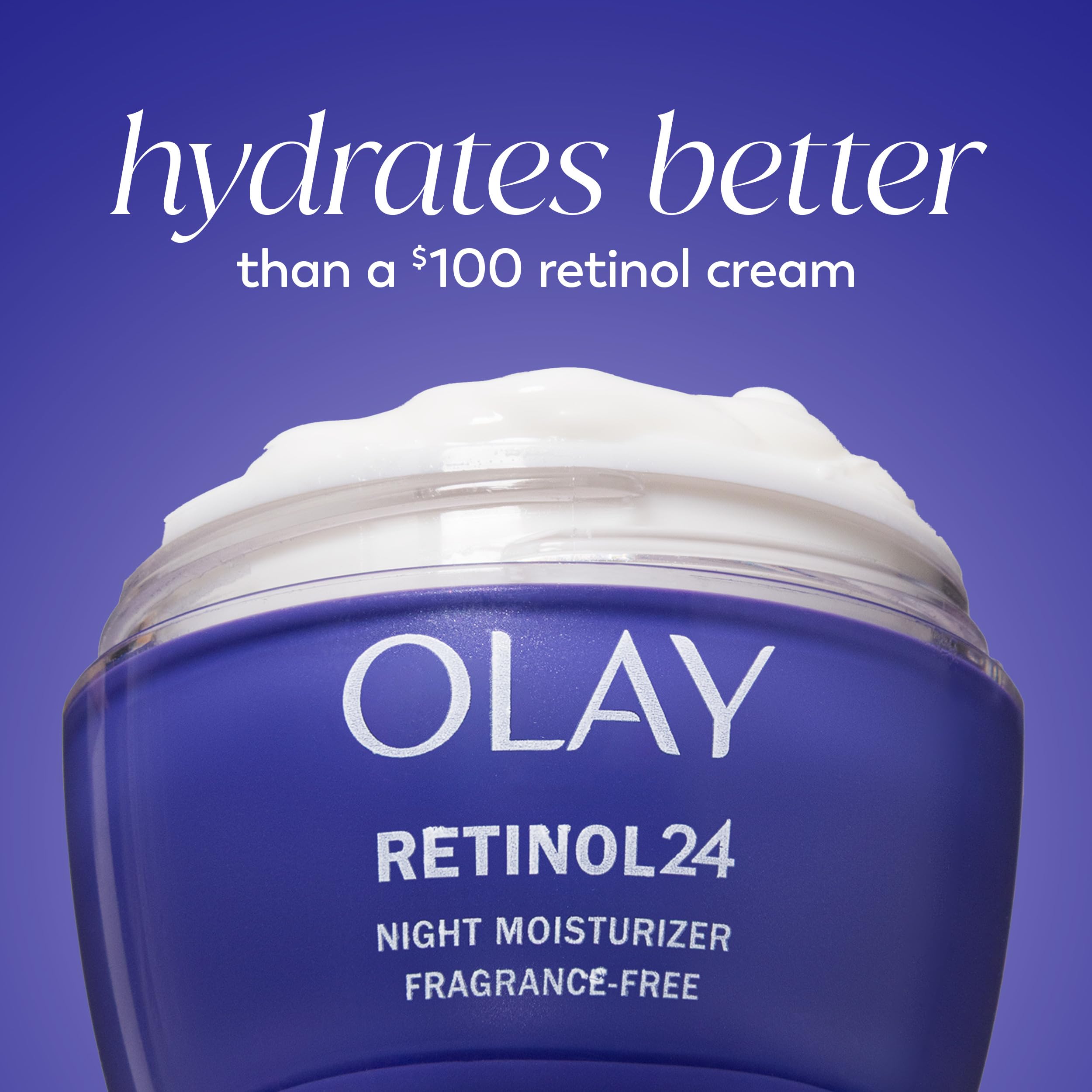 Olay Retinol 24 Face Moisturizer, Anti-Aging Night Cream for - Olay
