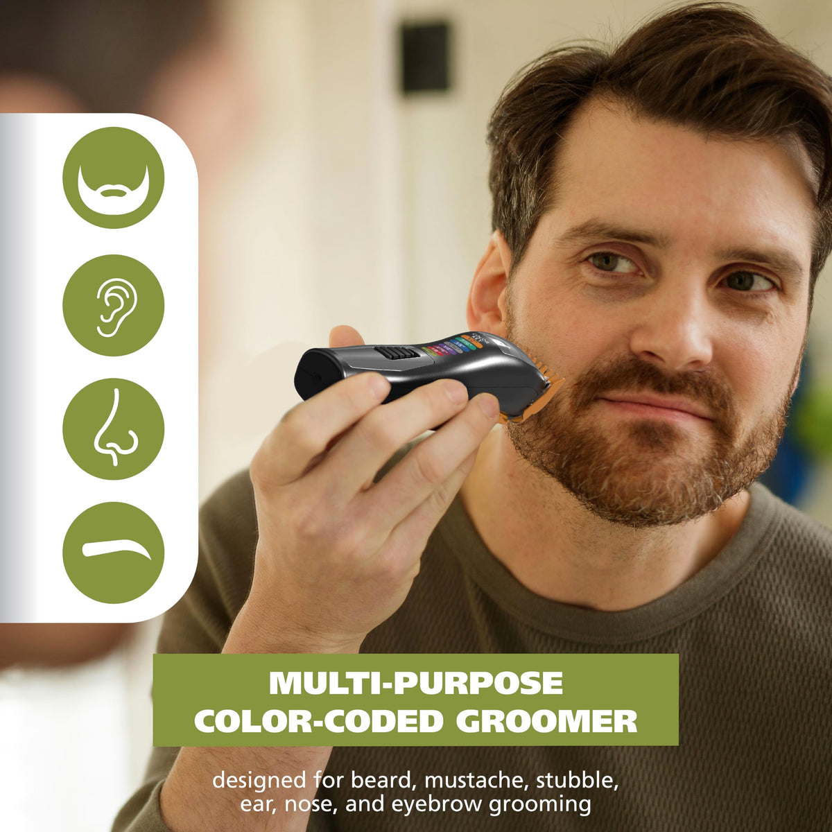 Wahl Color Pro All in One Cordless Eyebrow Nose Beard - Wahl Official Imagery - 5