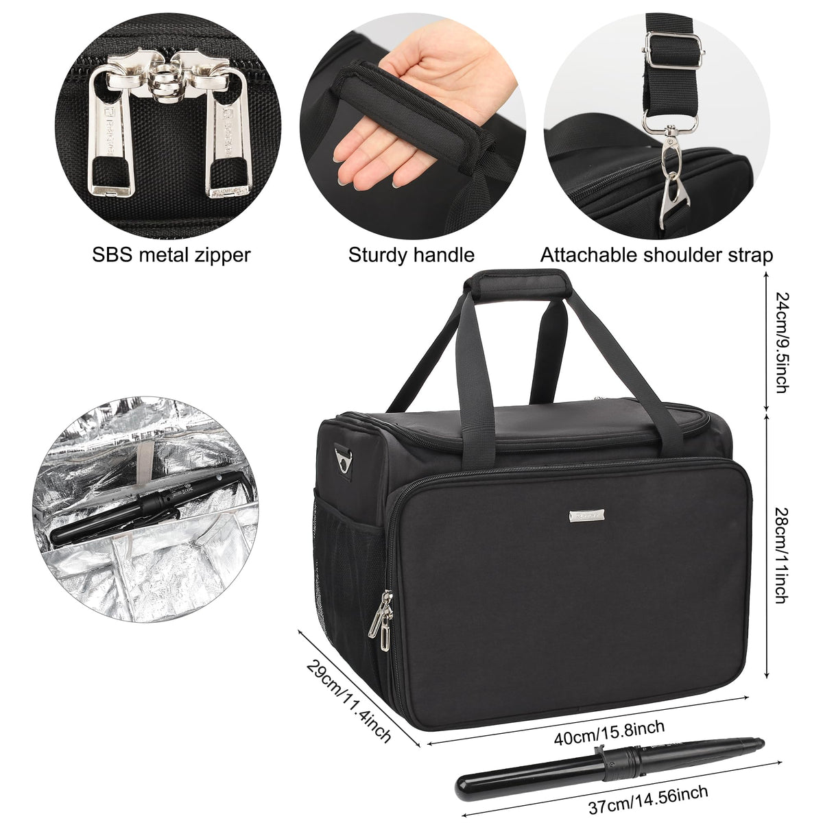 Professional Hairdressing Bag Hairstylist Travel Bag - MONSTINA Official Imagery - 6