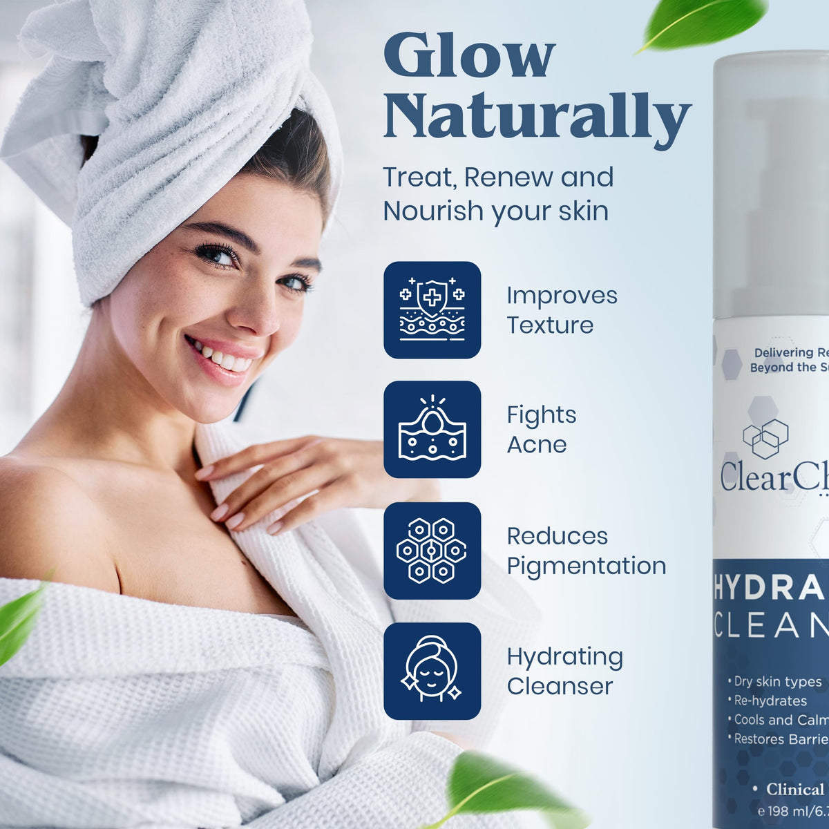 Clear Choice Hydrating Cleanser Gentle Cream Cleanser with - ClearChoice, Dermastart, Inc Official Imagery - 5