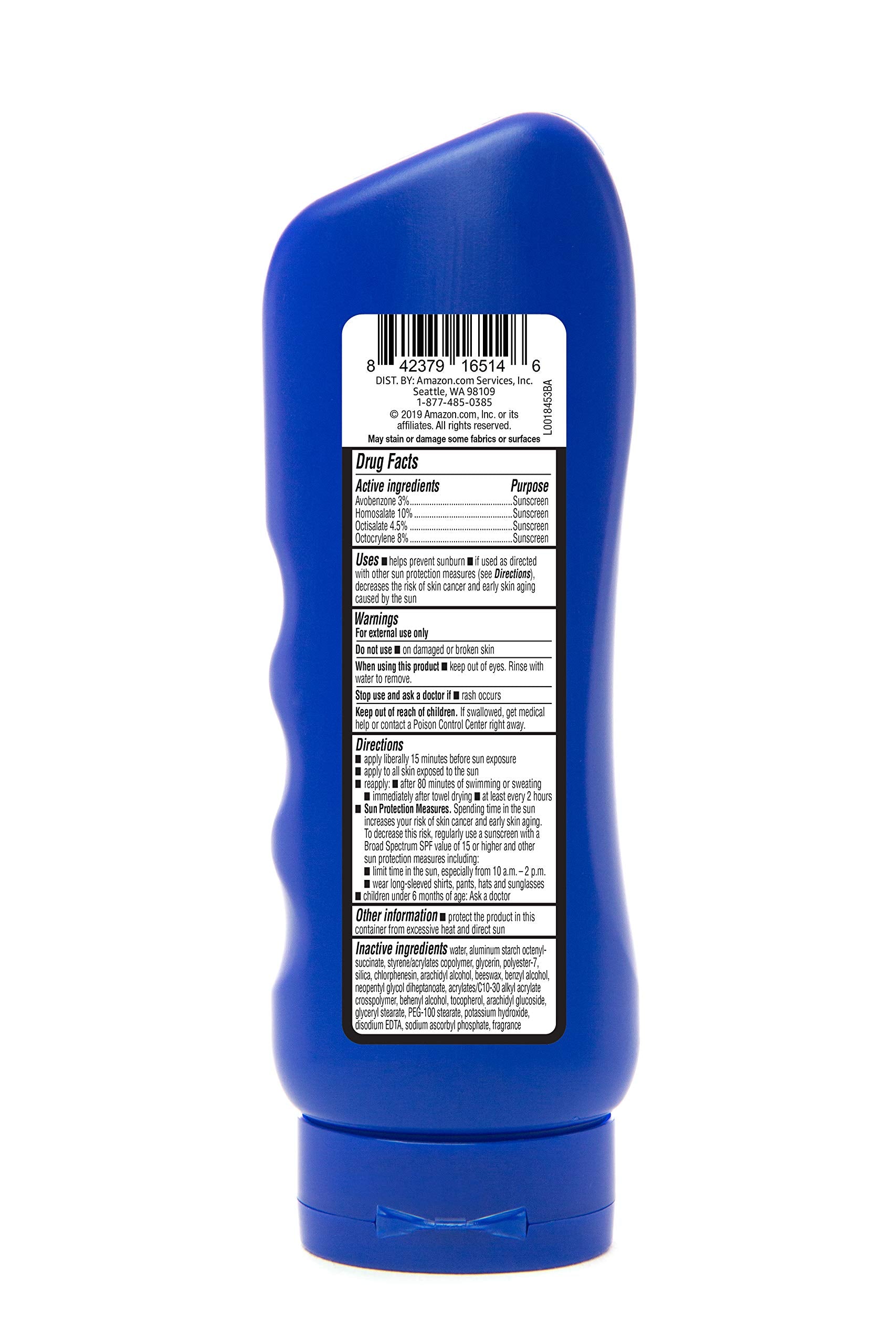 Amazon Basics Sport Body Sunscreen Lotion SPF 50 Water - Amazon Brand - Solimo Official Imagery - 3