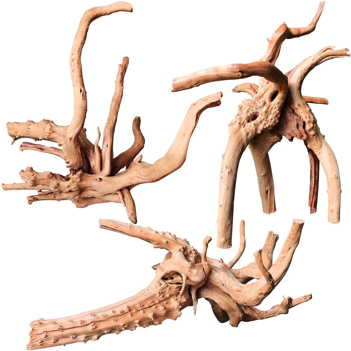 majoywoo Natural Driftwood for Aquarium Decor Fish Tank - majoywoo Official Imagery - 2
