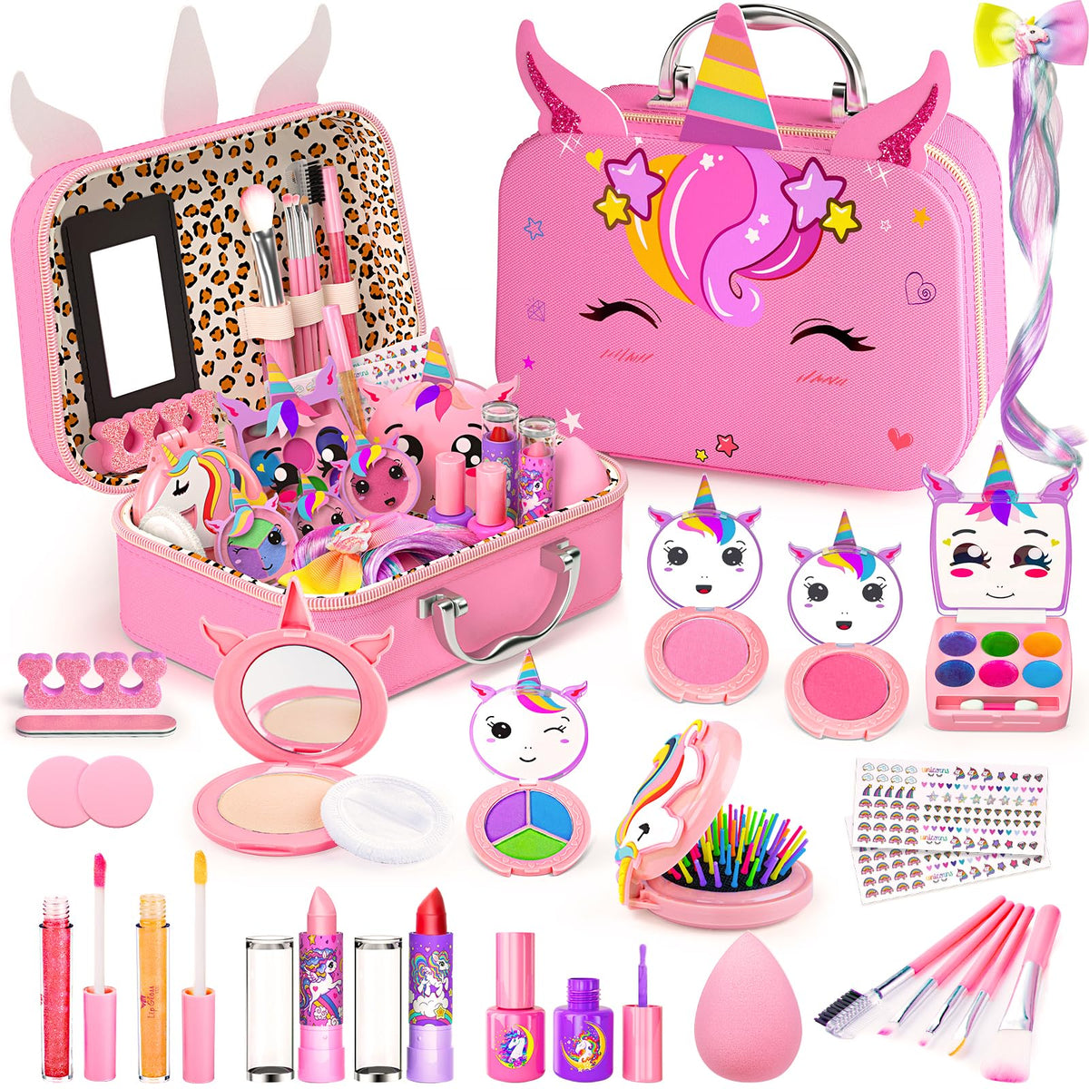 Kids Makeup Kit for Girls - Mqsiuve Official Imagery - 1