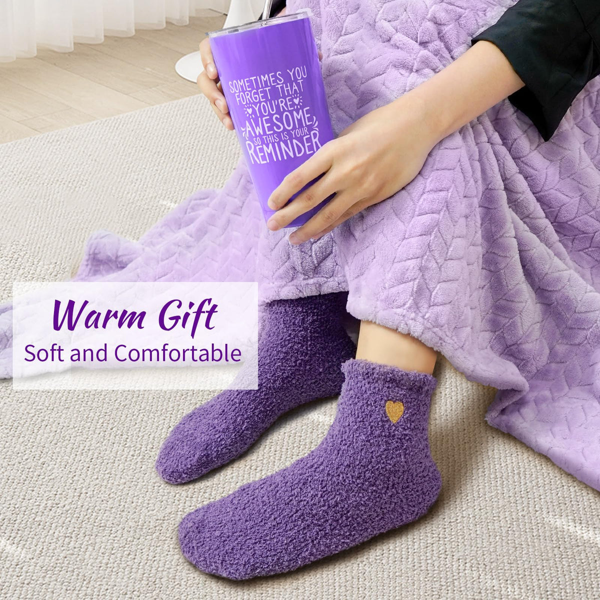 Spa Gifts for Women Lavender 16 Pcs Birthday Gift for Women - Betem Official Imagery - 6