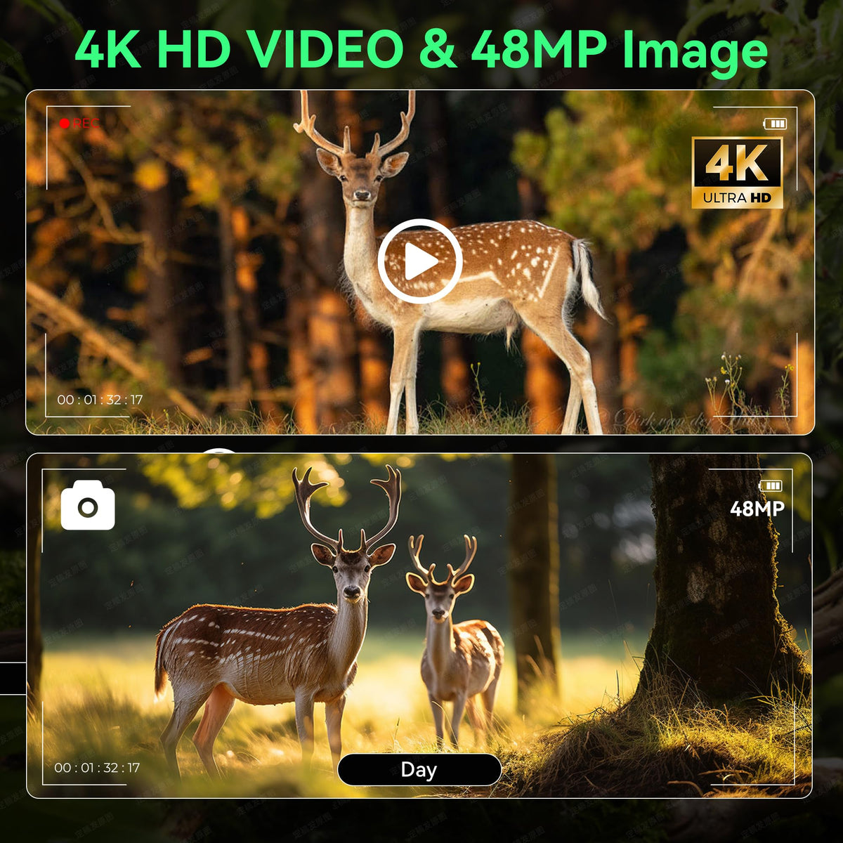 Night Vision Goggles for Adults Hunting 4K Infrared Night - WIMIDING Official Imagery - 3