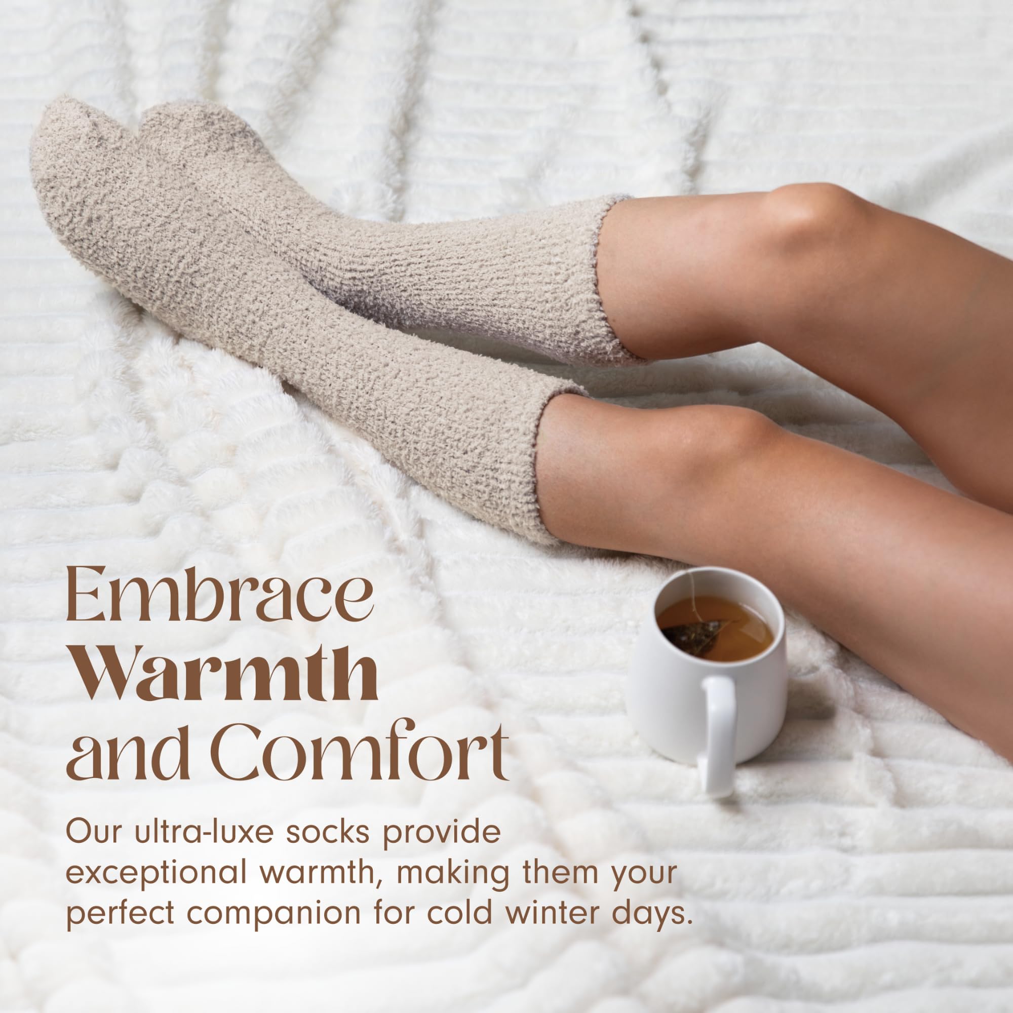 Unboxme Gifts Warm & Cozy Ultra-Luxe Cloud Sock, Gift for Women & Men - View 5