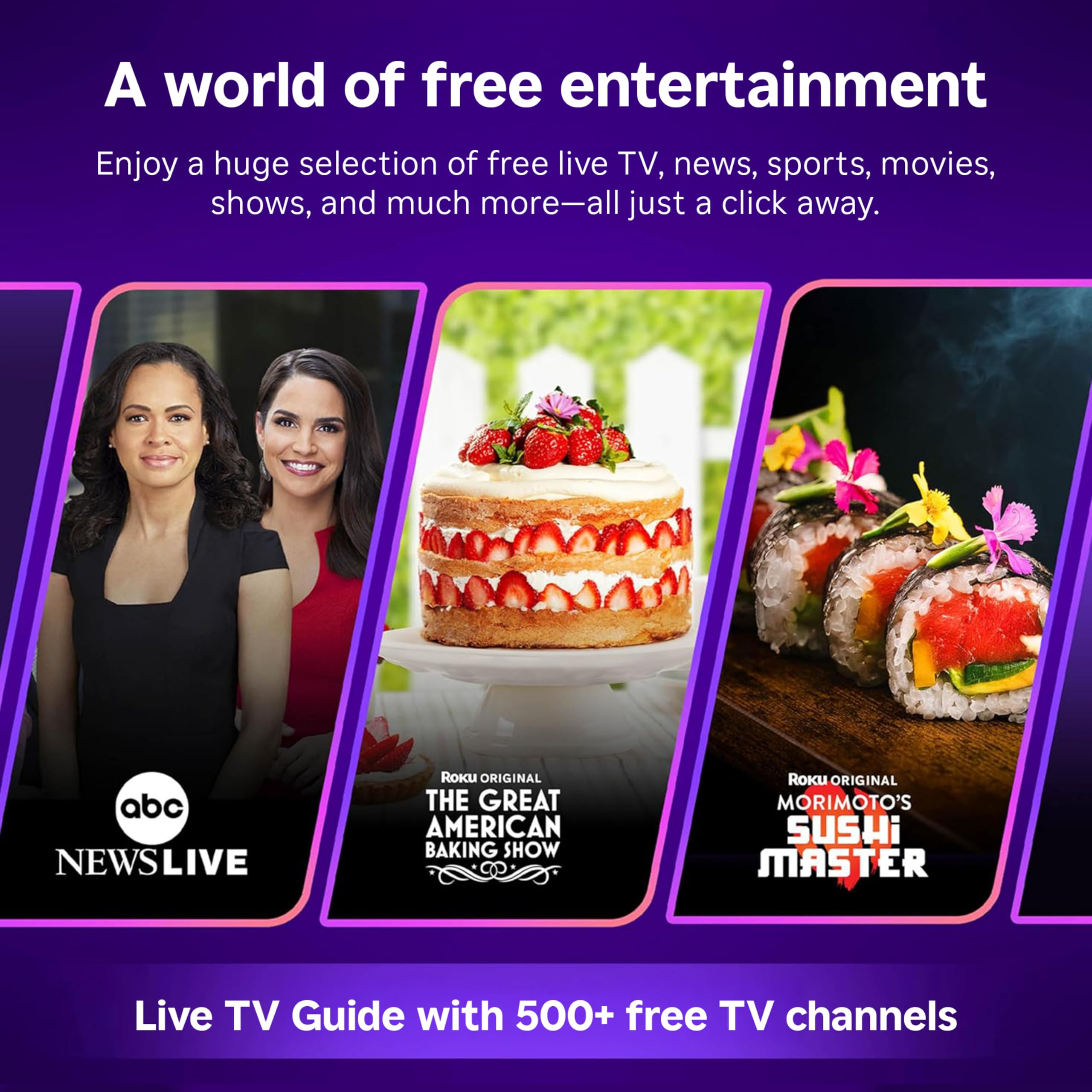 Roku Streaming Stick 4K with Voice Remote - HDR10+ & Dolby Vision - Roku Official Product View 10