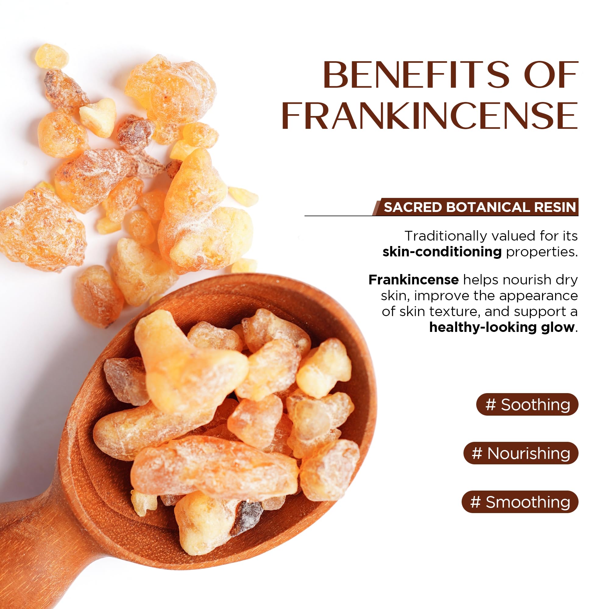 Vigority Frankincense Balm for mature skin in 3.4 oz jar, a natural skin moisturizer with frankincense extract for hydration and nourishment.