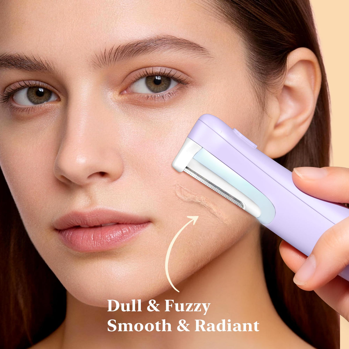Dermaplane Razor for Women Face Peach Fuzz Removal Sonic - BNU Official Imagery - 3