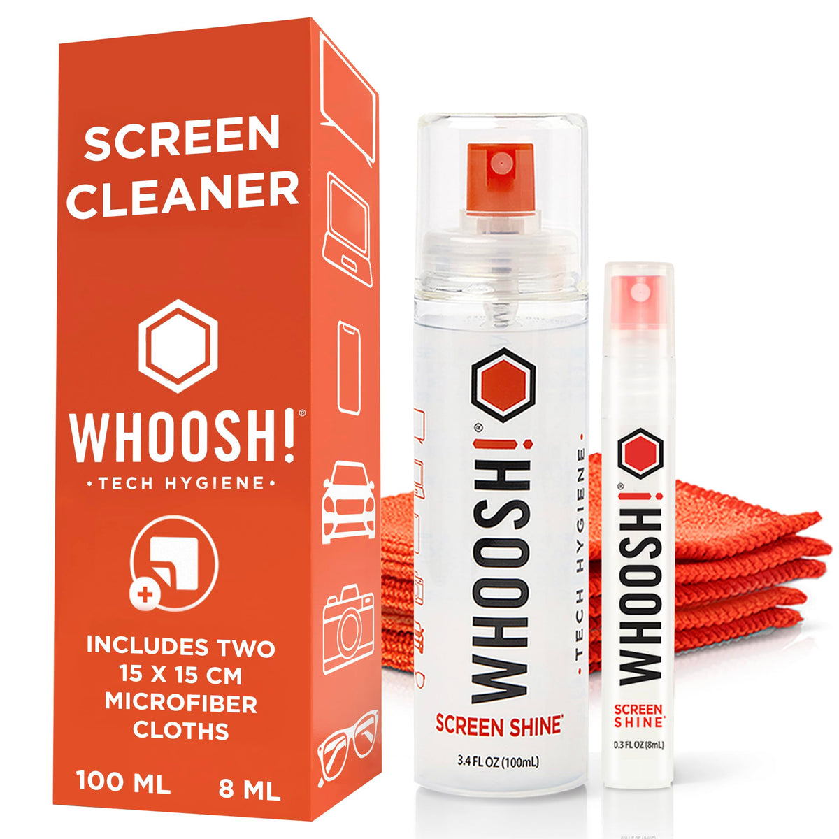 WHOOSH Screen Shine Duo Screen Cleaner Kit Set of 2 3 4 0 3 - WHOOSH Official Imagery - 4