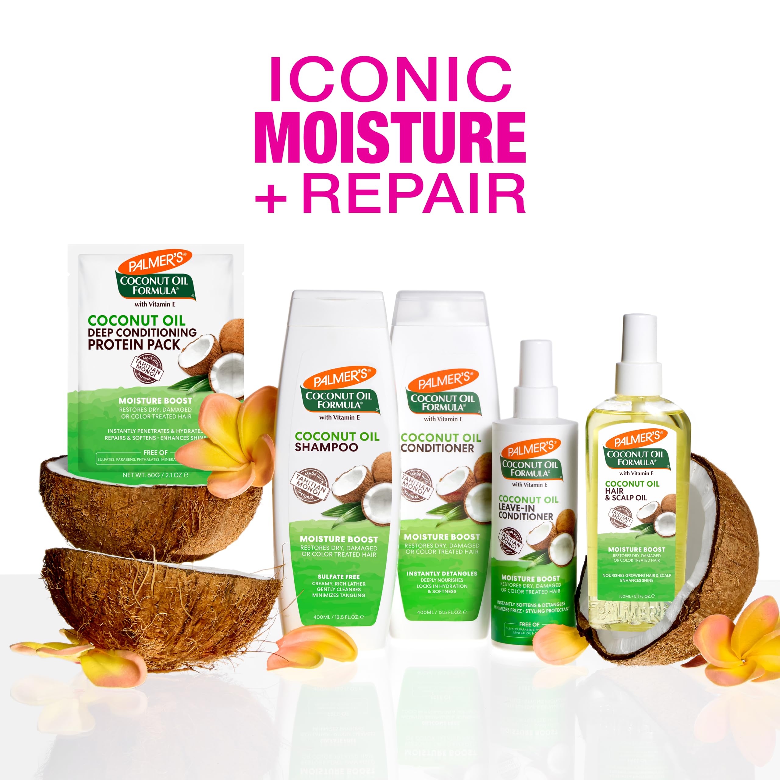 Palmer's Moisture Boost Hair & Scalp Restorative Coconut Oil - Palmer's Official Product View 4