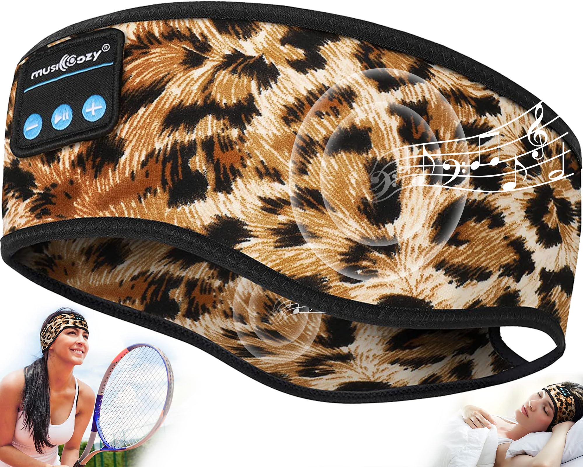 MUSICOZY Sleep Headphones Bluetooth Headband Headphones for Side Sleepers - MUSICOZY Official Product View 10