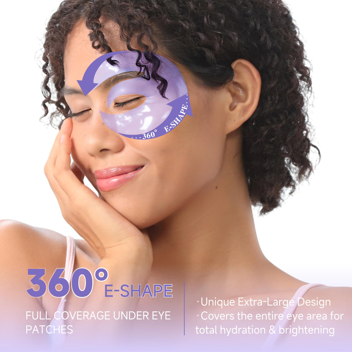 Under Eye Patches with Grape Seed Extract Eye Patches for - ICIKOL Official Imagery - 3