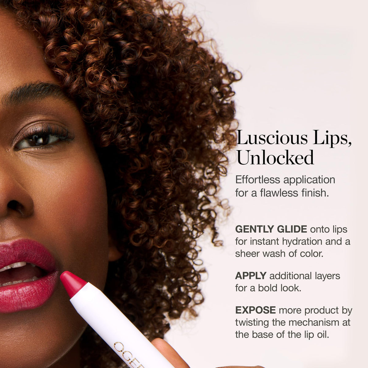 Ogee Tinted Sculpted Lip Oil - Ogee Official Imagery - 7