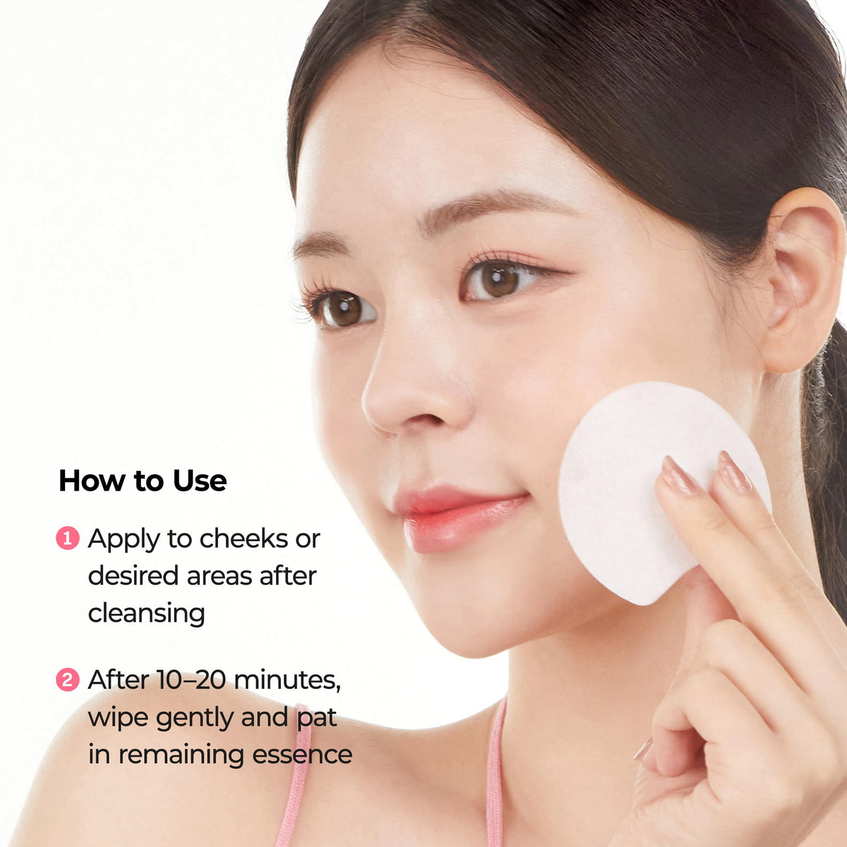 BE THE SKIN Vitavita Raspberry PDRN Toner Pad 2 Niacinamide - BE THE SKIN Official Imagery - 6