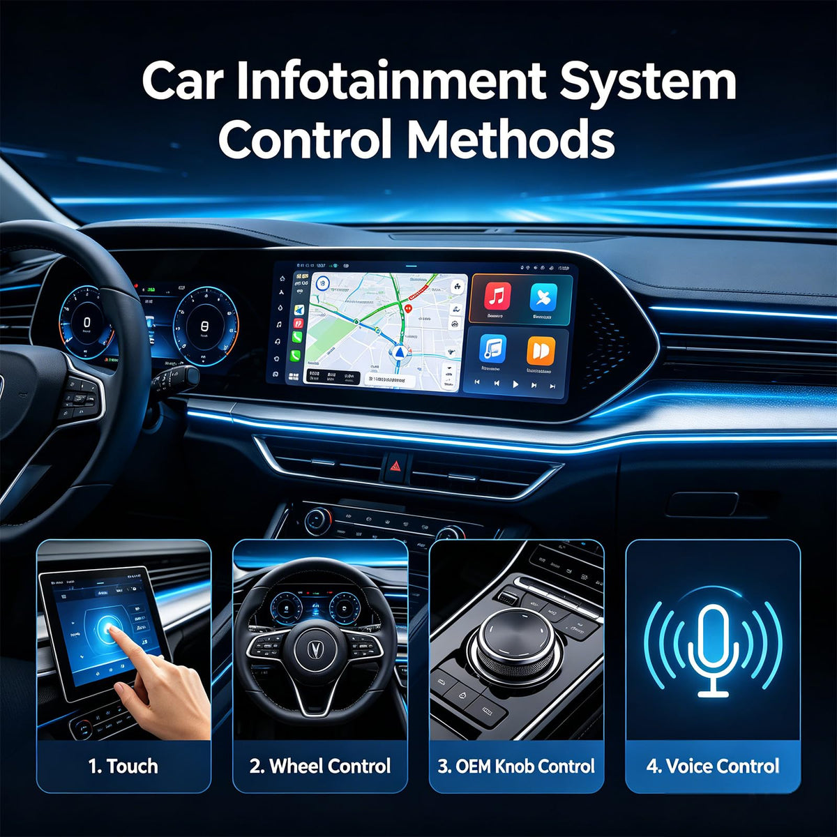 Wireless CarPlay Adapter Supports iPhone Android Phones - YFDUNV Official Imagery - 7