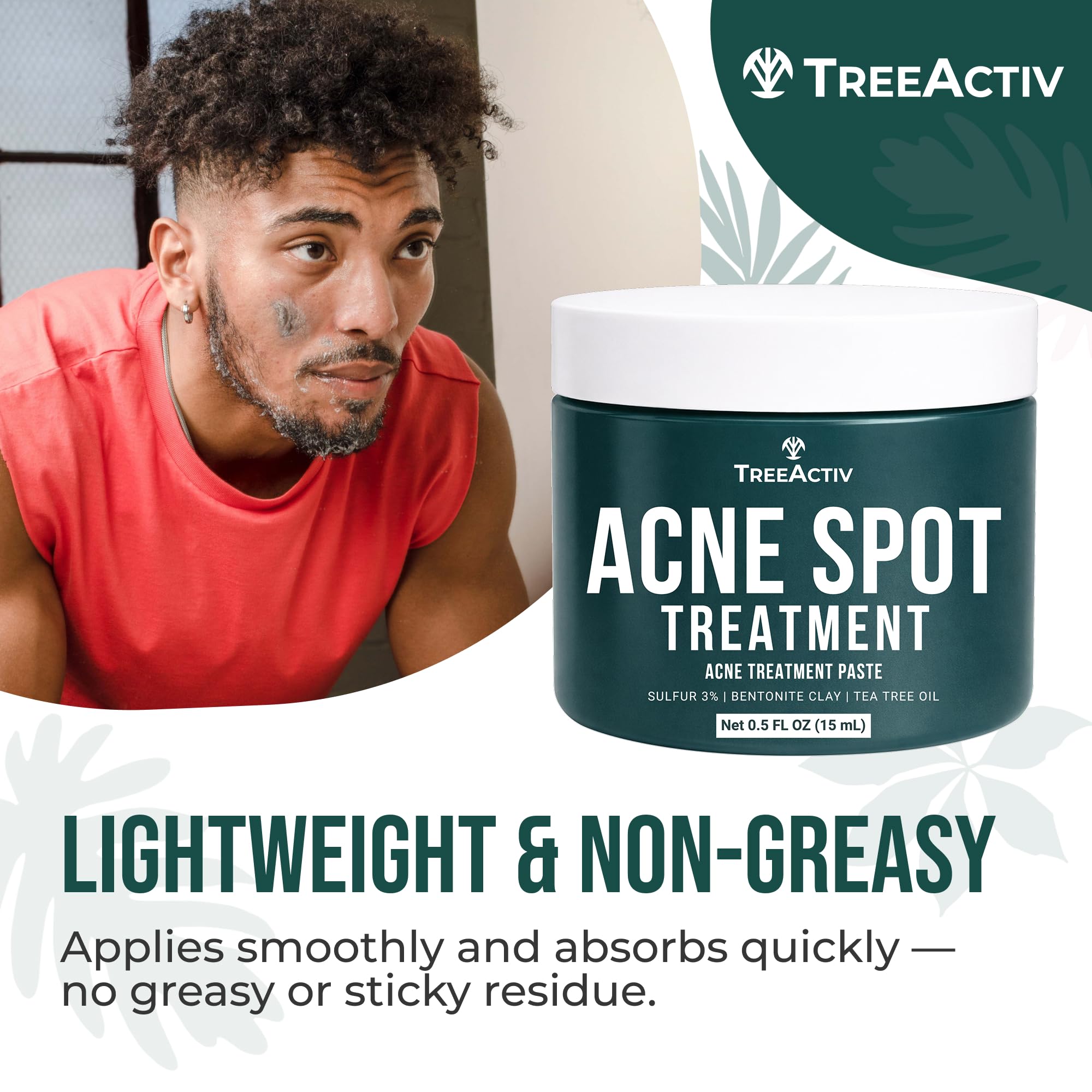 TreeActiv Cystic Acne Spot Treatment Hormonal Overnight - TreeActiv Official Imagery - 7