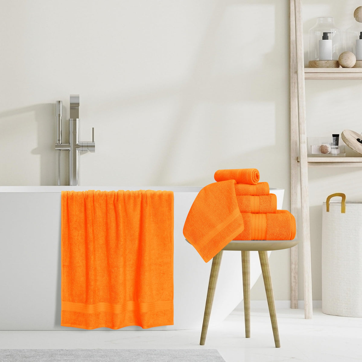 GLAMBURG Ultra Soft 8 Piece Towel Set - GLAMBURG Official Imagery - 7