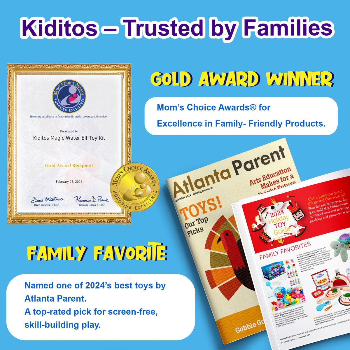 Kiditos Magic Water Elf Toy Kit Squishies for Kids DIY - Kiditos Official Imagery - 3
