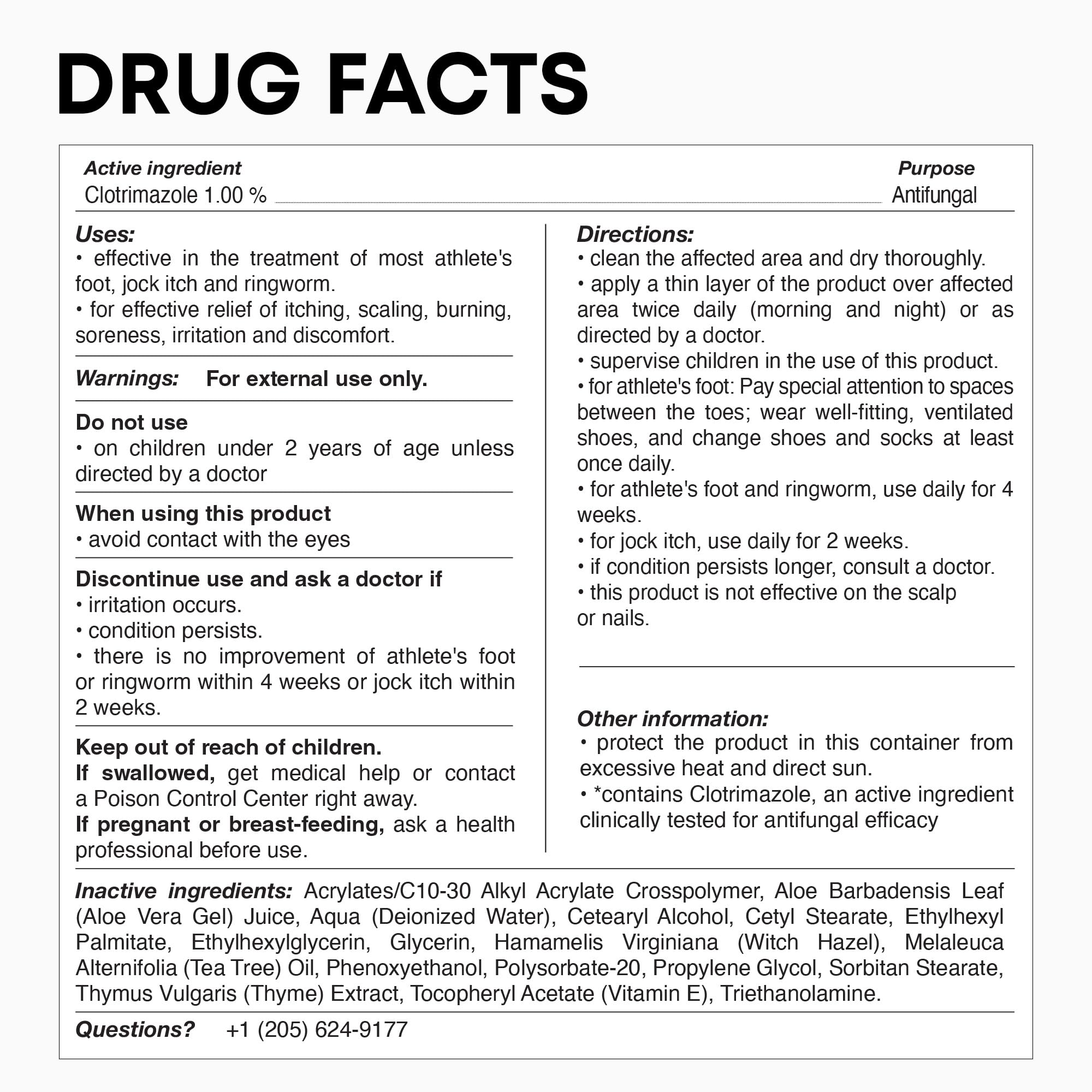 SimplyVital Clotrimazole 1% Antifungal Cream 2 oz
