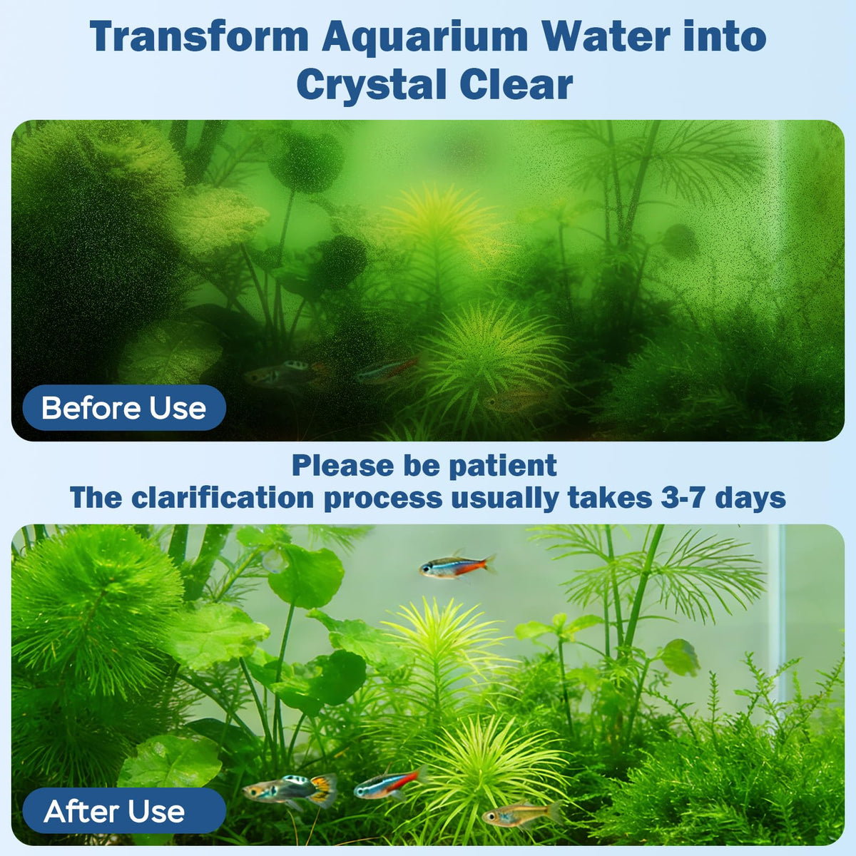 Aquarium U V Filter for Green Water Fish Tank Filter with U - Devopet Official Imagery - 4