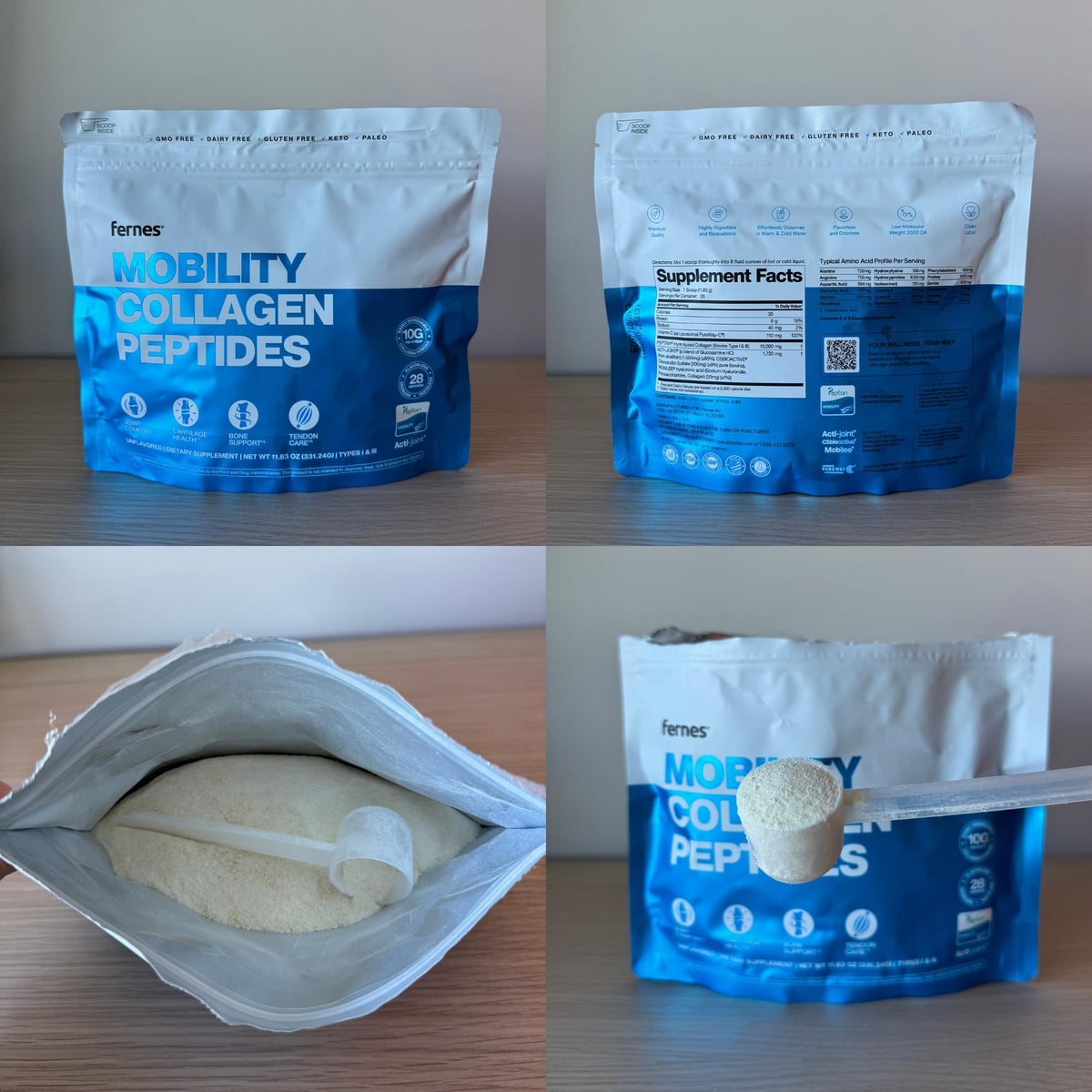 Mobility Collagen Peptides Powder - Fernes Official Imagery - 5