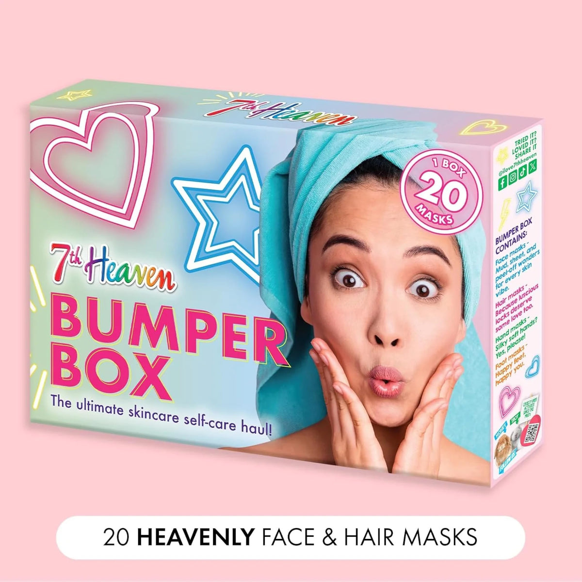 7th Heaven Bumper Box Skin Care Gift Set 20 Pack Variety - 7th Heaven Official Imagery - 5
