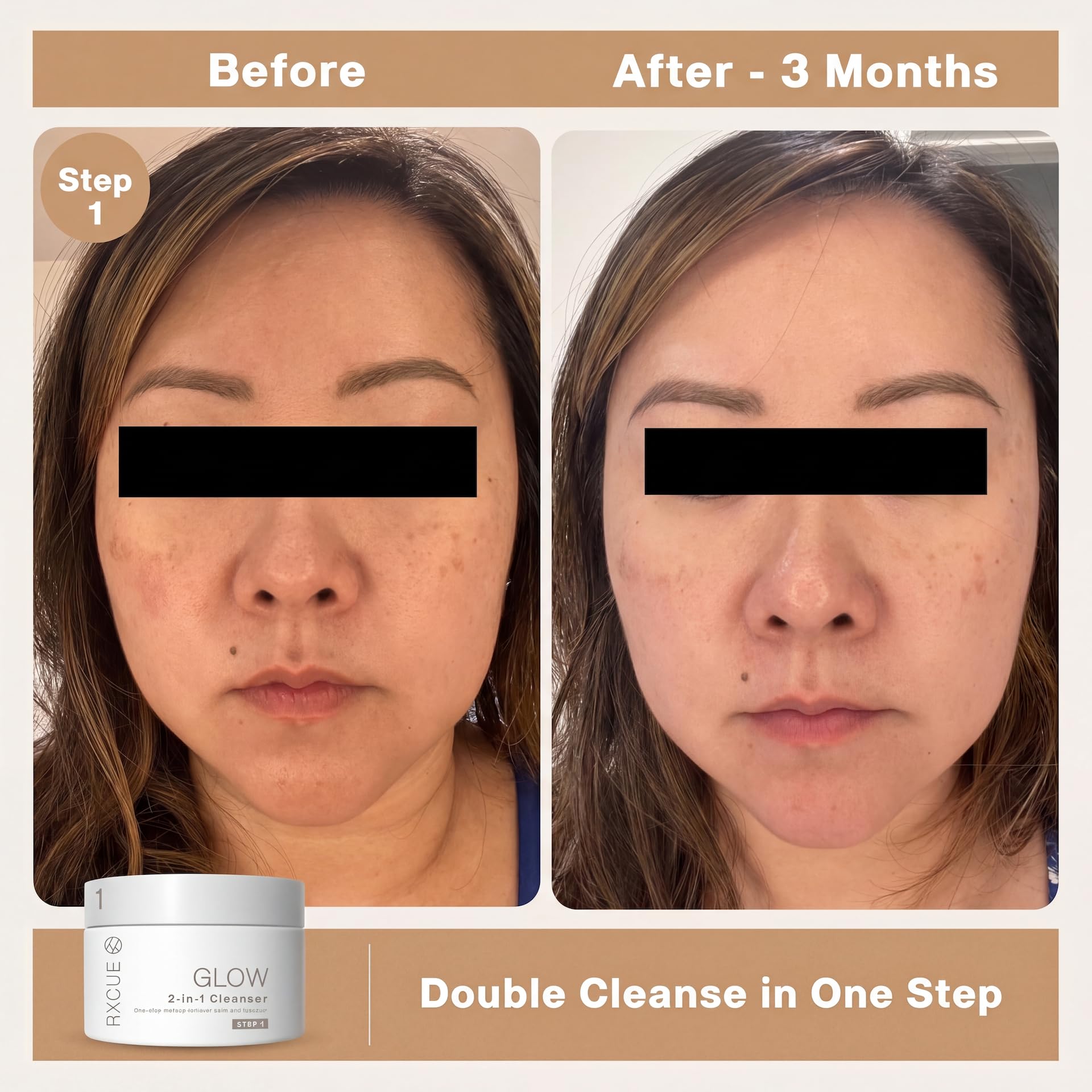 Korean Skin Care Travel Set for Glass Skin, 3 Step TSA Kit for - Rxcue
