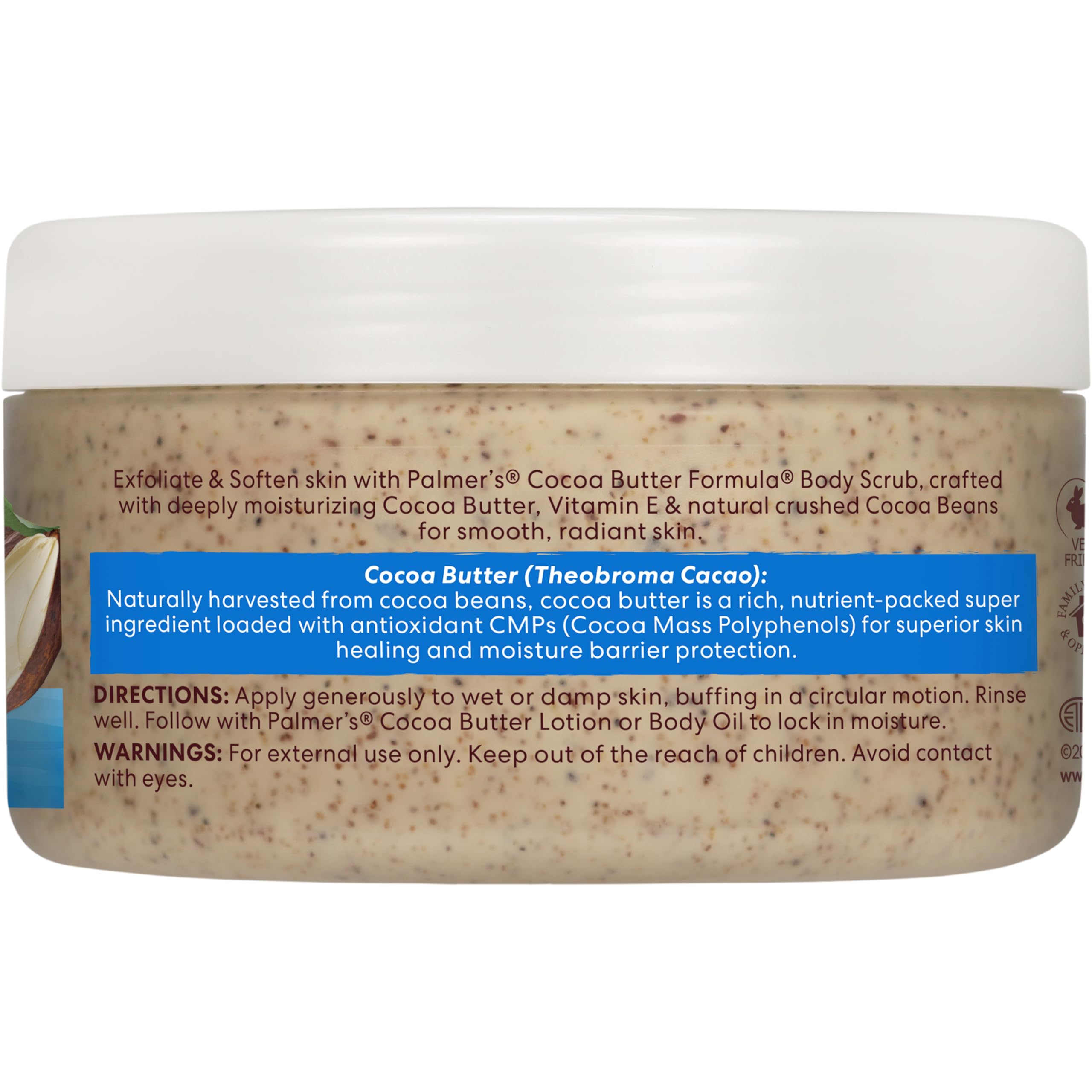 Palmer's Exfoliating Body Scrub, Cocoa Butter Formula, Softens Skin - Palmer's Official Product View 5