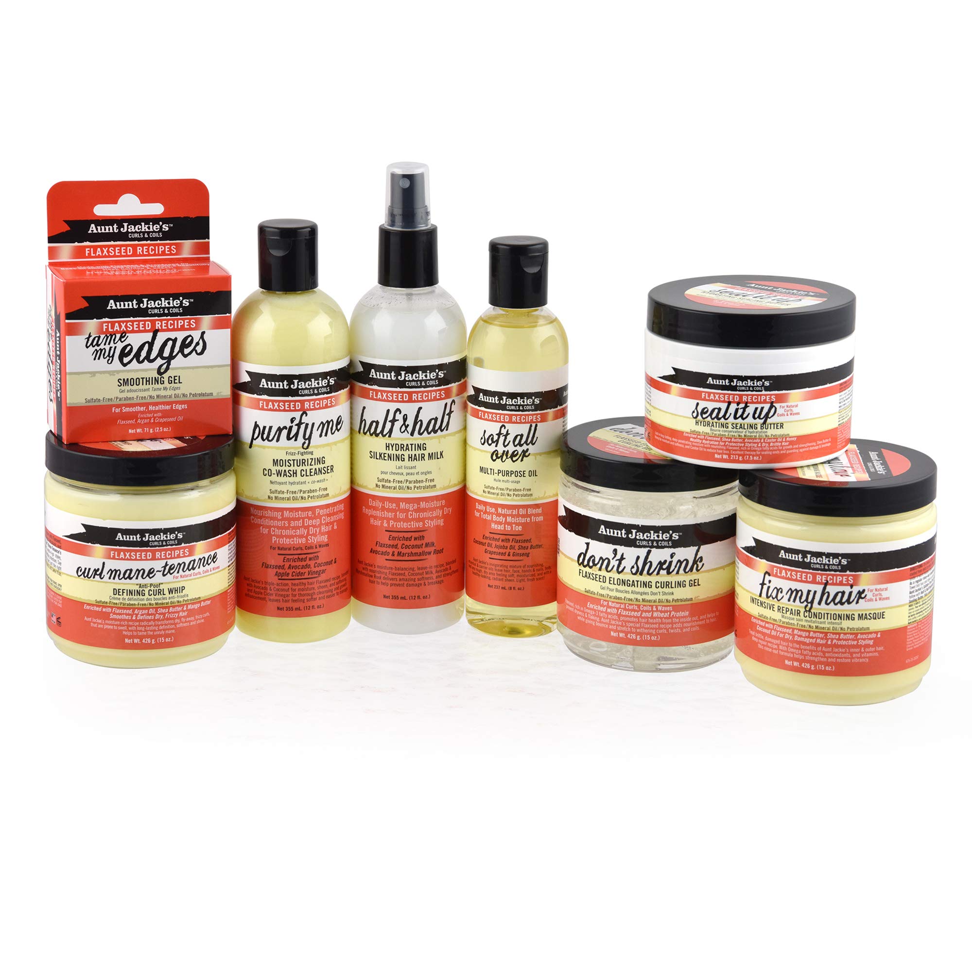 Aunt Jackie's Flaxseed Recipes Fix My Hair, Intensive Repair Conditioning - Aunt Jackie's Official Product View 4