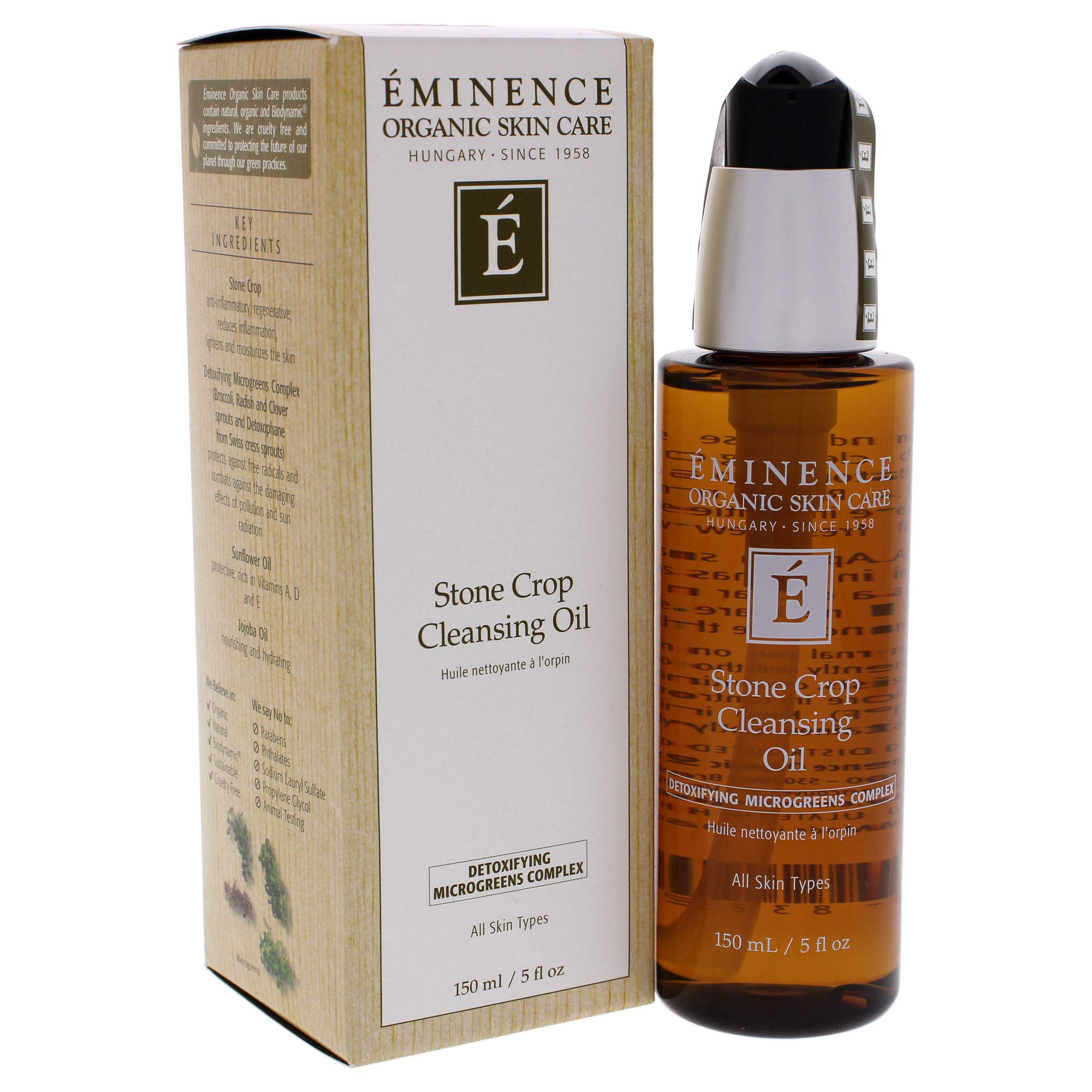 Eminence Organic Skincare Stone Crop Cleansing Oil, Multi, - Eminence