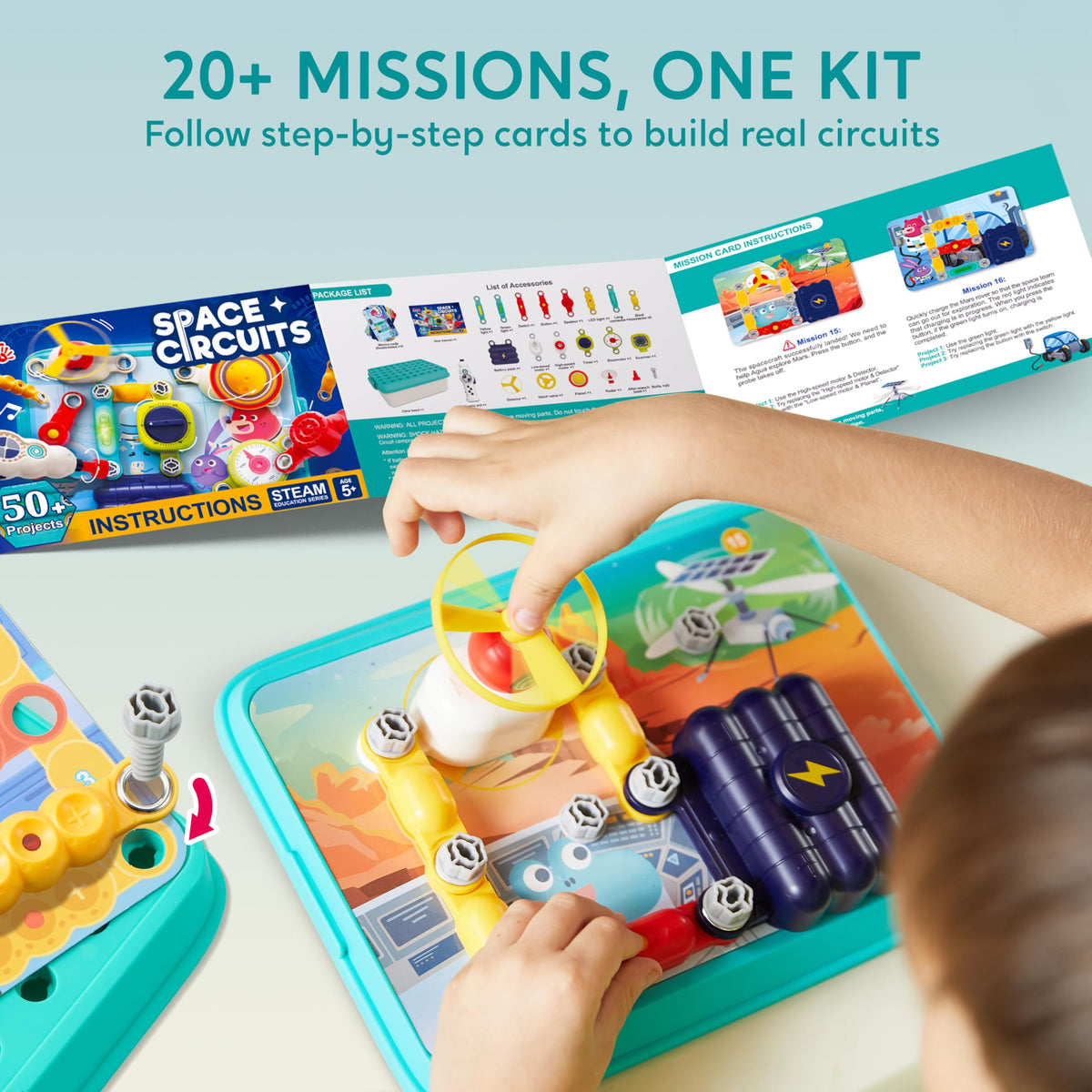 JOVA Klever Kits 50 Projects Space Circuits - Klever Kits Official Imagery - 5