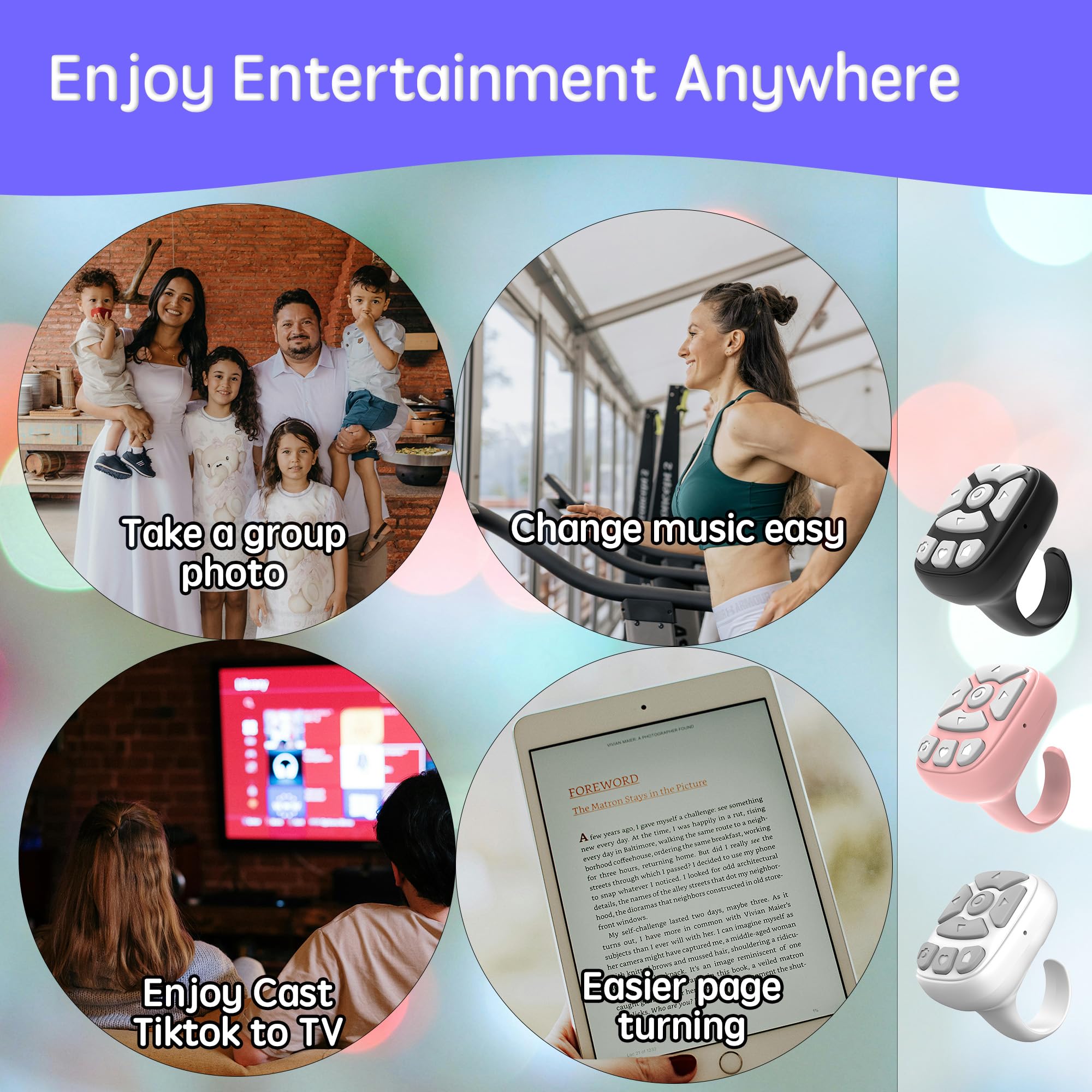 Novzix TikTok Scrolling Ring for iPhone - Viral TikTok Scroll Device & Wireless - Novzix Official Product View 7
