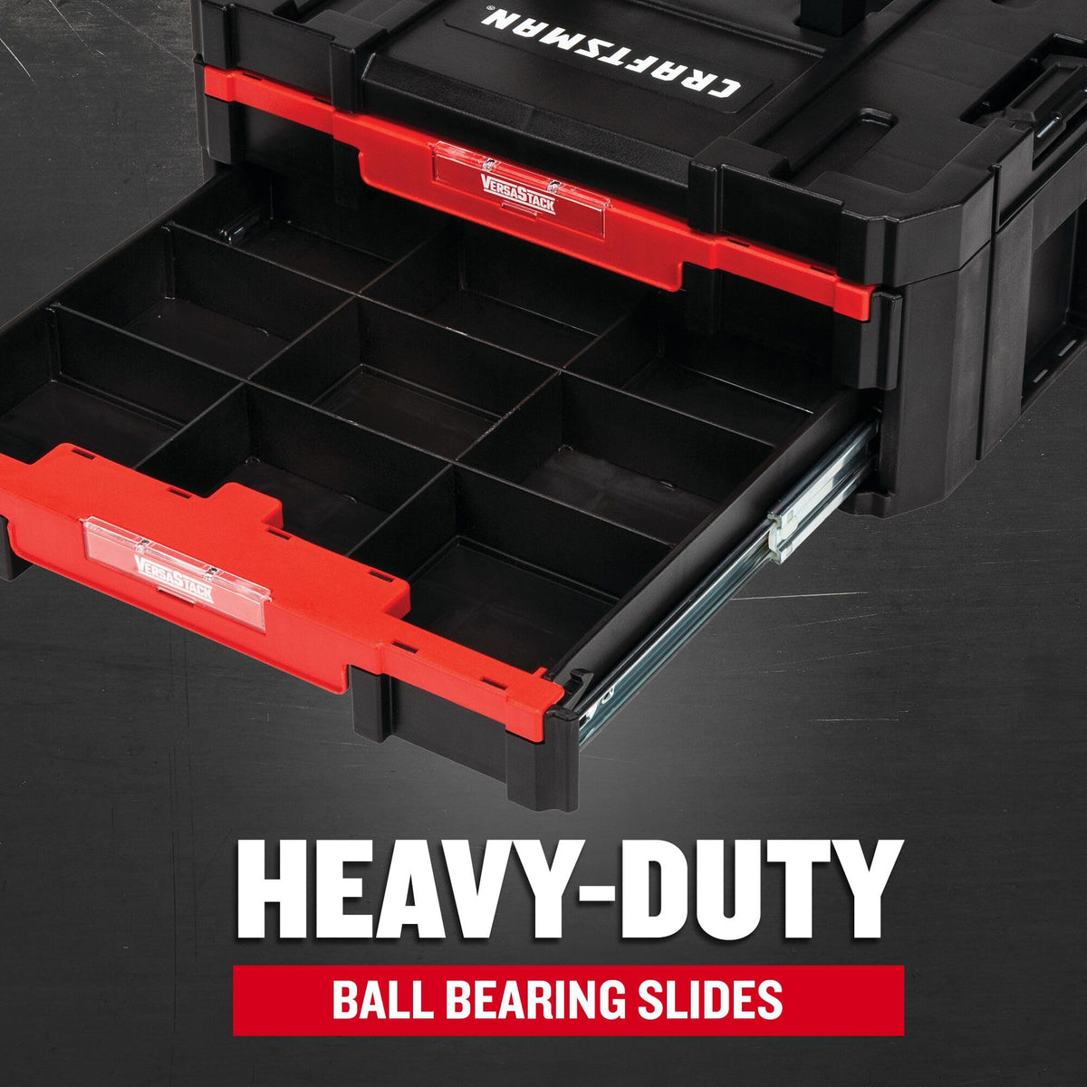 CRAFTSMAN Plastic Tool Box With Drawers Organizer and - CRAFTSMAN Official Imagery - 7