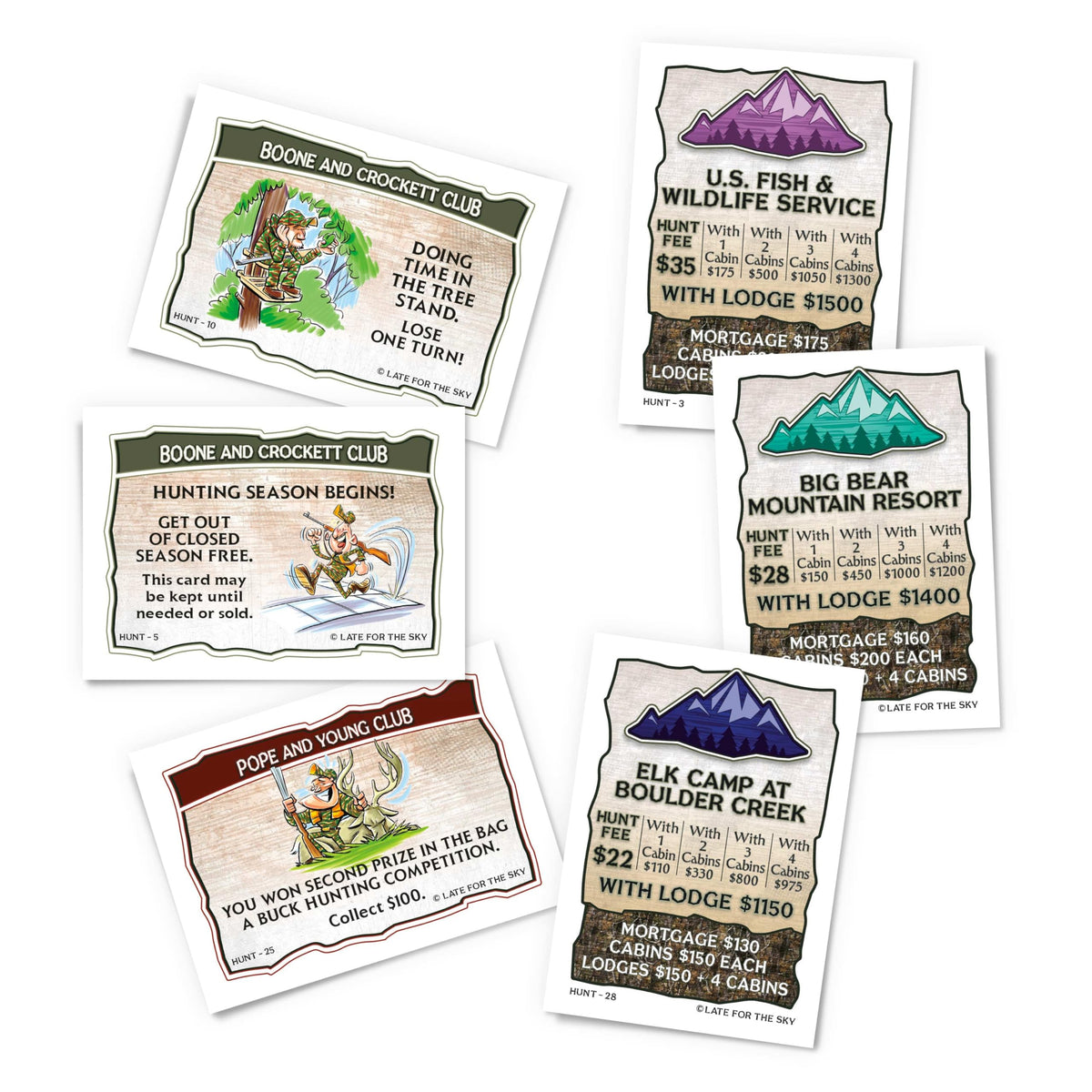 Late for The Sky Hunting Opoly - Late for the Sky Official Imagery - 4