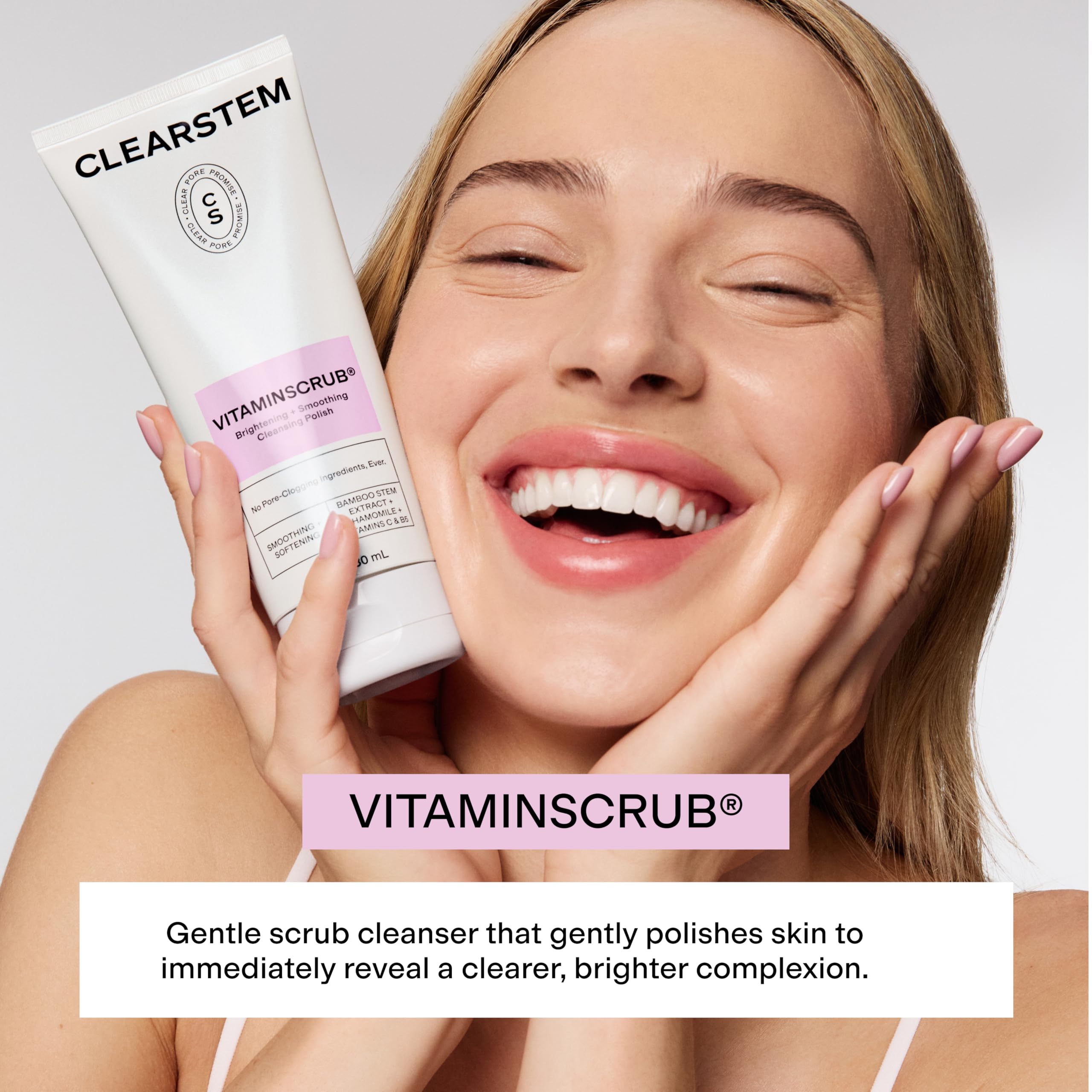 CLEARSTEM - VITAMINSCRUB Antioxidant Infused Scrub - CLEARSTEM Official Product View 3