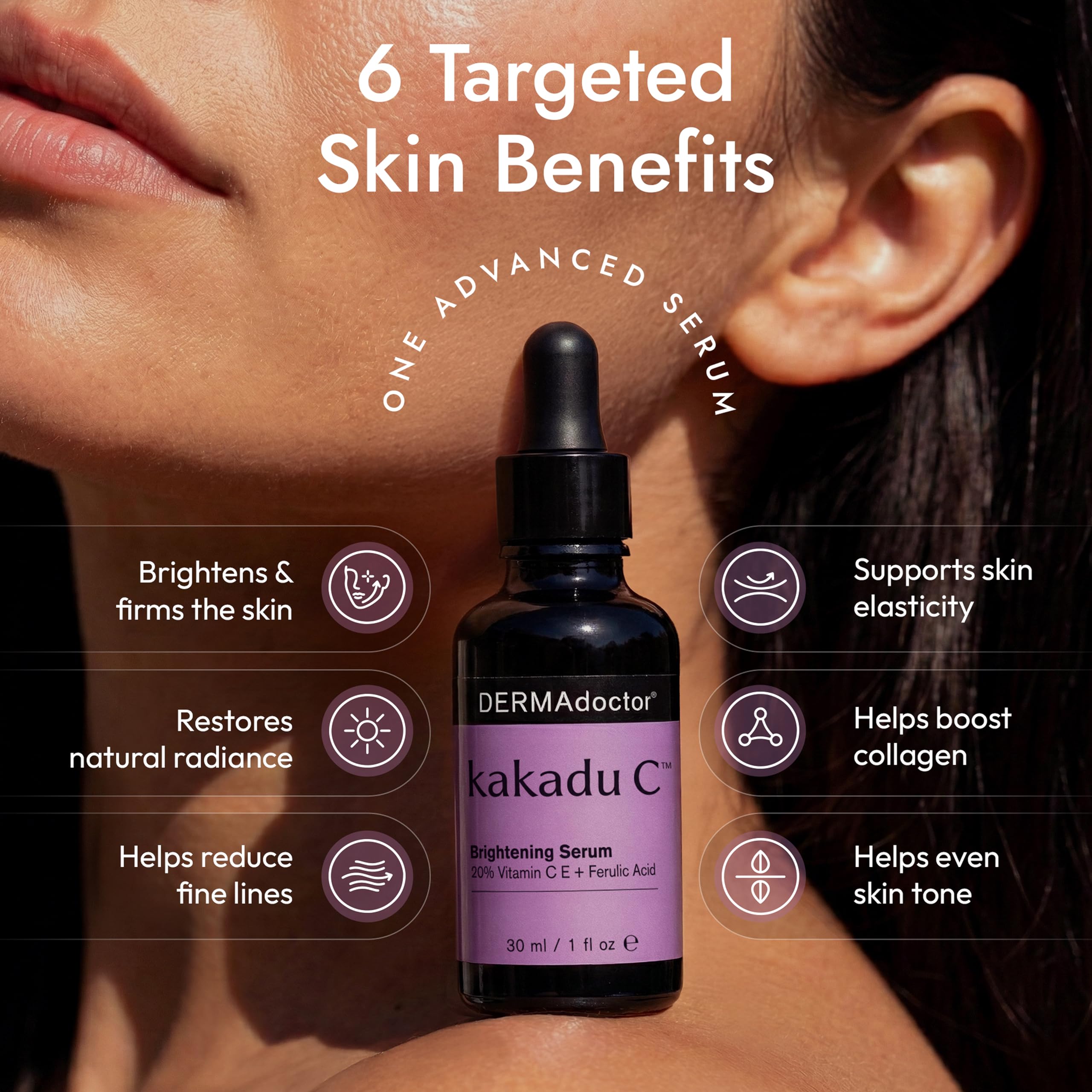 DERMAdoctor Kakadu C 20 Vitamin C Serum for Face Ferulic - DERMAdoctor Official Imagery - 5