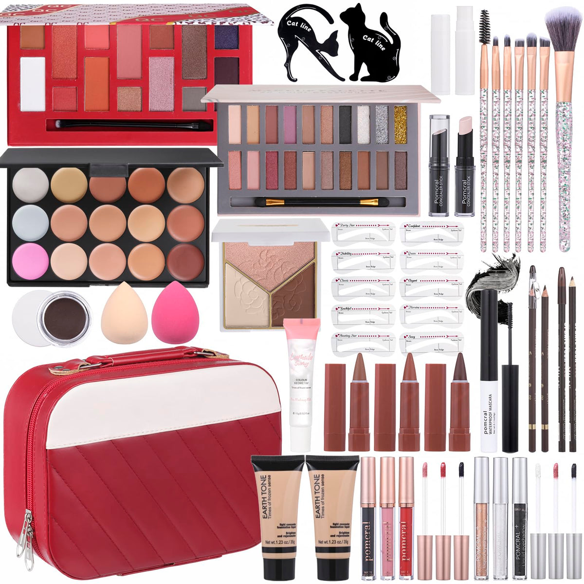 Makeup Kit For Women Girls Makeup Set For Teens beginners - pomcral Official Imagery - 2