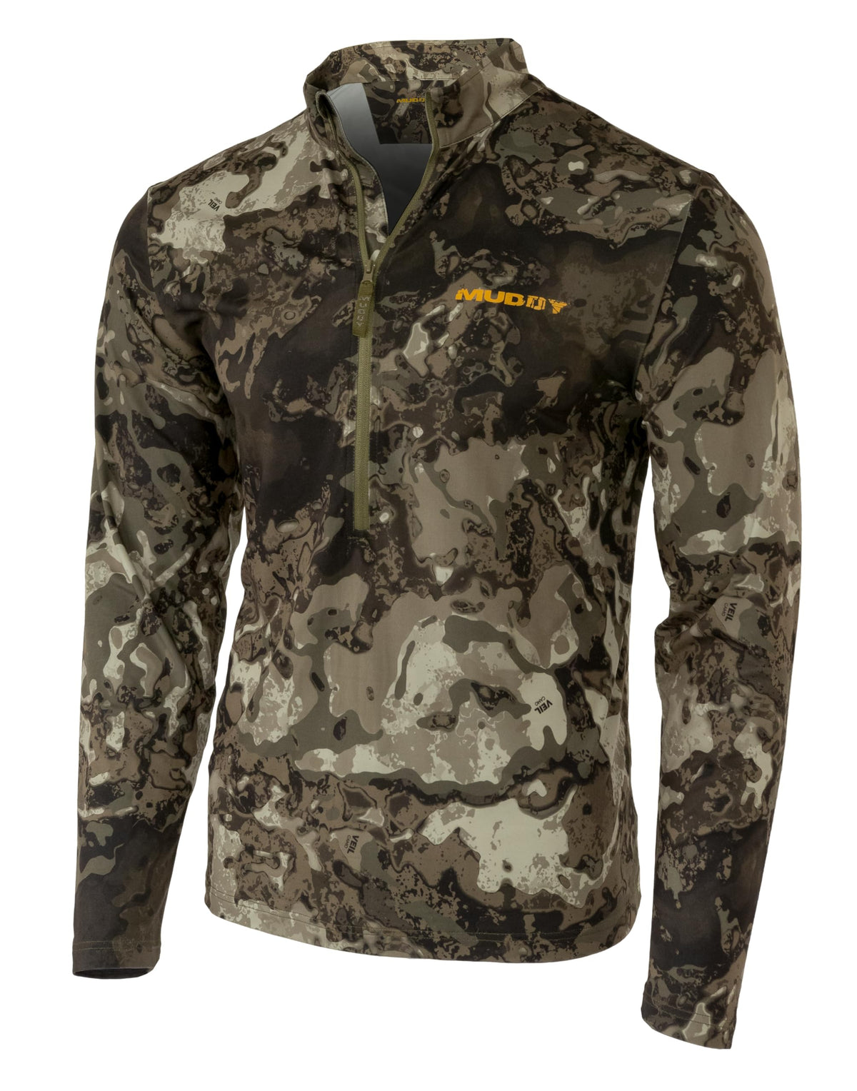 Muddy Men s TRX Lightweight Quarter Zip Shirt - Muddy Official Imagery - 2