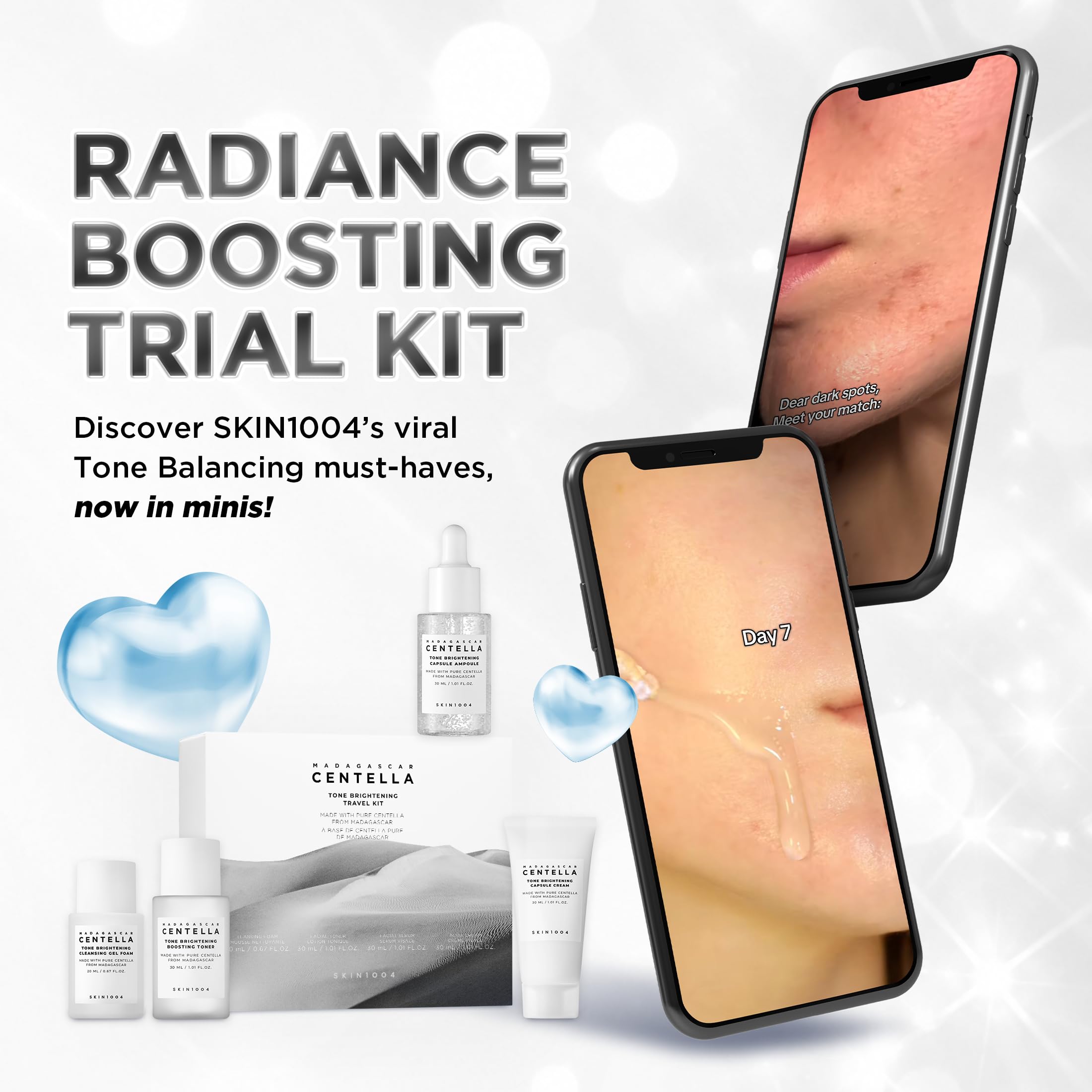 SKIN1004 Madagascar Centella Tone Balancing Travel Kit - SKIN1004 Official Product Imagery - 4