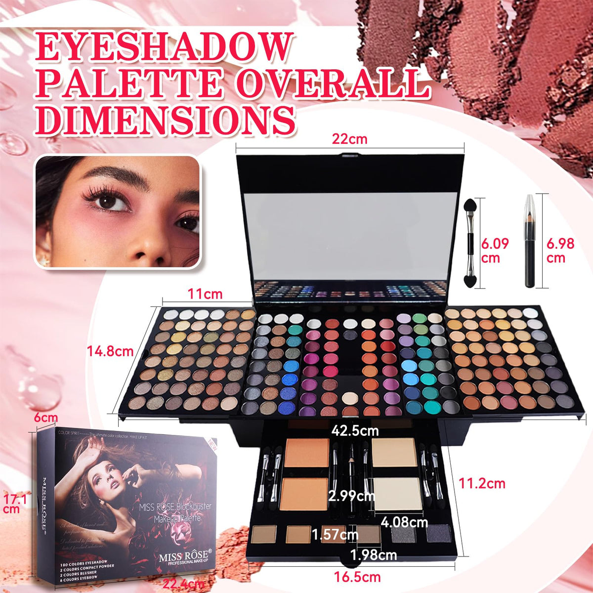 Pure Vie All in One Holiday Gift Makeup Set Essential - Pure Vie Official Imagery - 3
