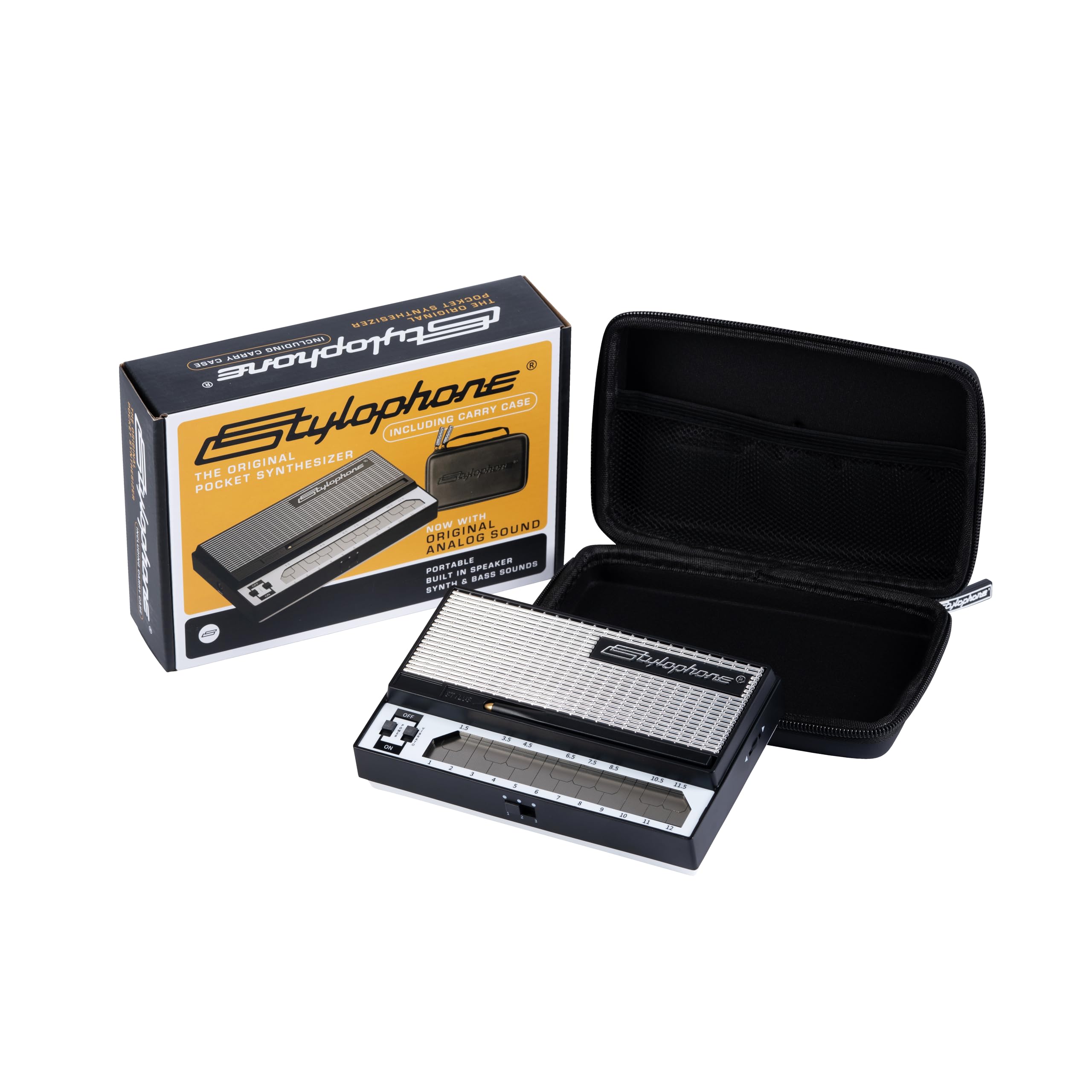 Stylophone The Original Pocket Electronic Synthesizer | Synth Mus by Stylophone - Angle View 8