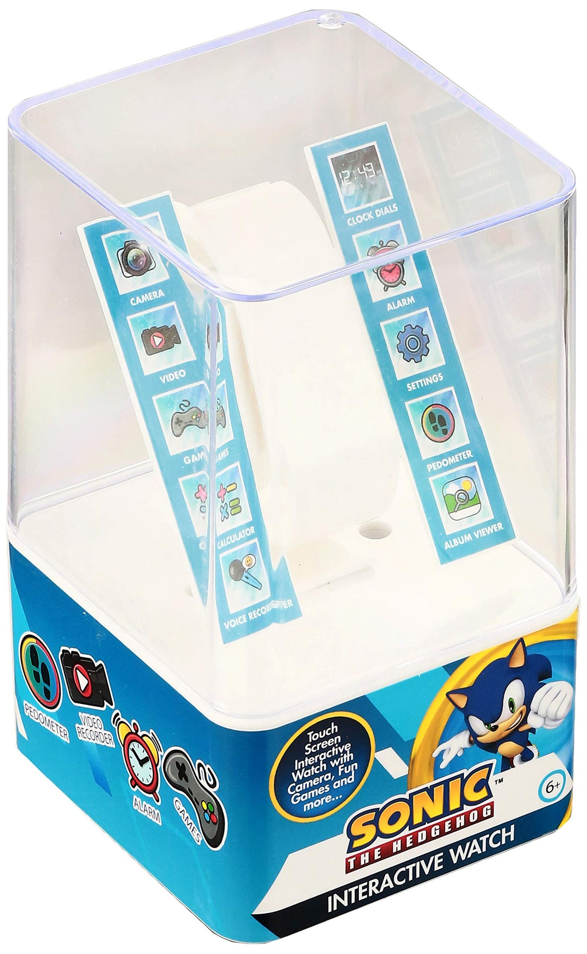 Accutime Kids SEGA Sonic The Hedgehog Blue Educational - Accutime Official Imagery - 7