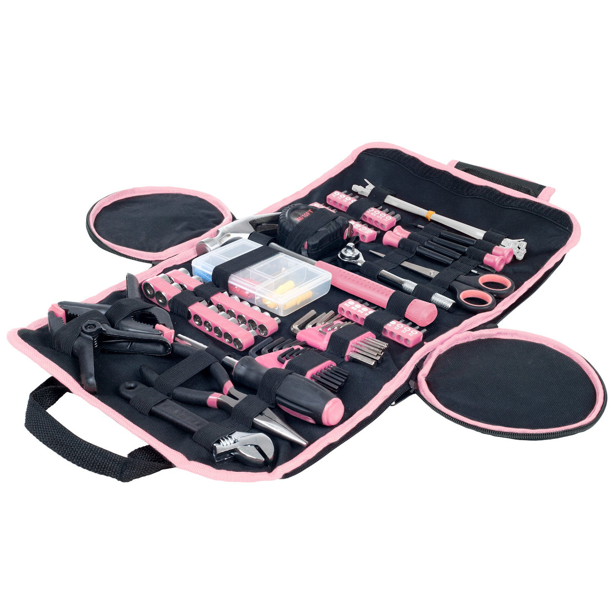 Stalwart Household Hand Tool Set with Roll Up Bag 86 Piece - Stalwart Official Imagery - 5
