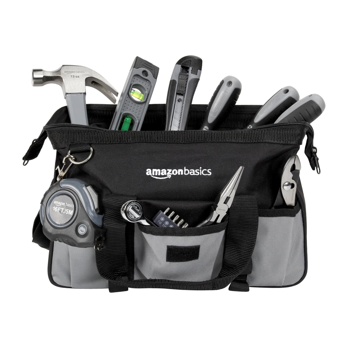 Amazon Basics 65 Piece Home Repair Tool Kit Set With - Amazon Basics Official Imagery - 5