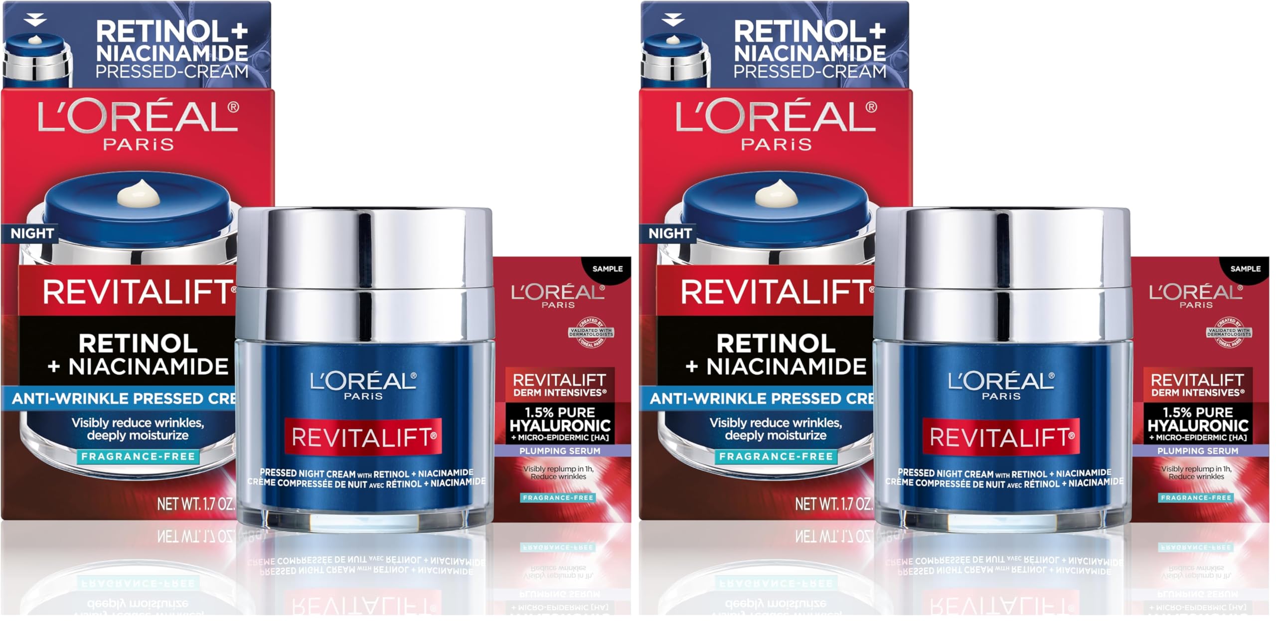 L'Oreal Paris Revitalift Pressed Night Cream, Retinol + - 4.5               4.5 out of 5 stars